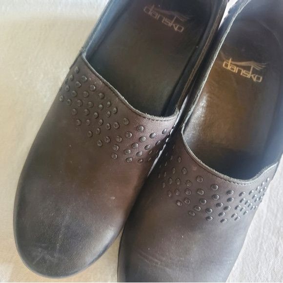 Dansko Dansko Mavis Black Rivetted Sz. 38 (7.5-8) Clogs Mules Size US 7.5 / IT 37.5 - 6 Thumbnail