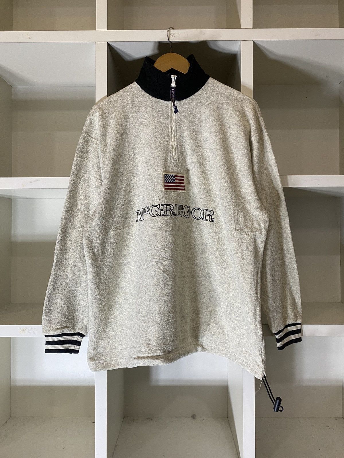 McGregor × Vintage Vintage Mcgregor Fleece Sweater Size US XL / EU 56 / 4 - 2 Thumbnail