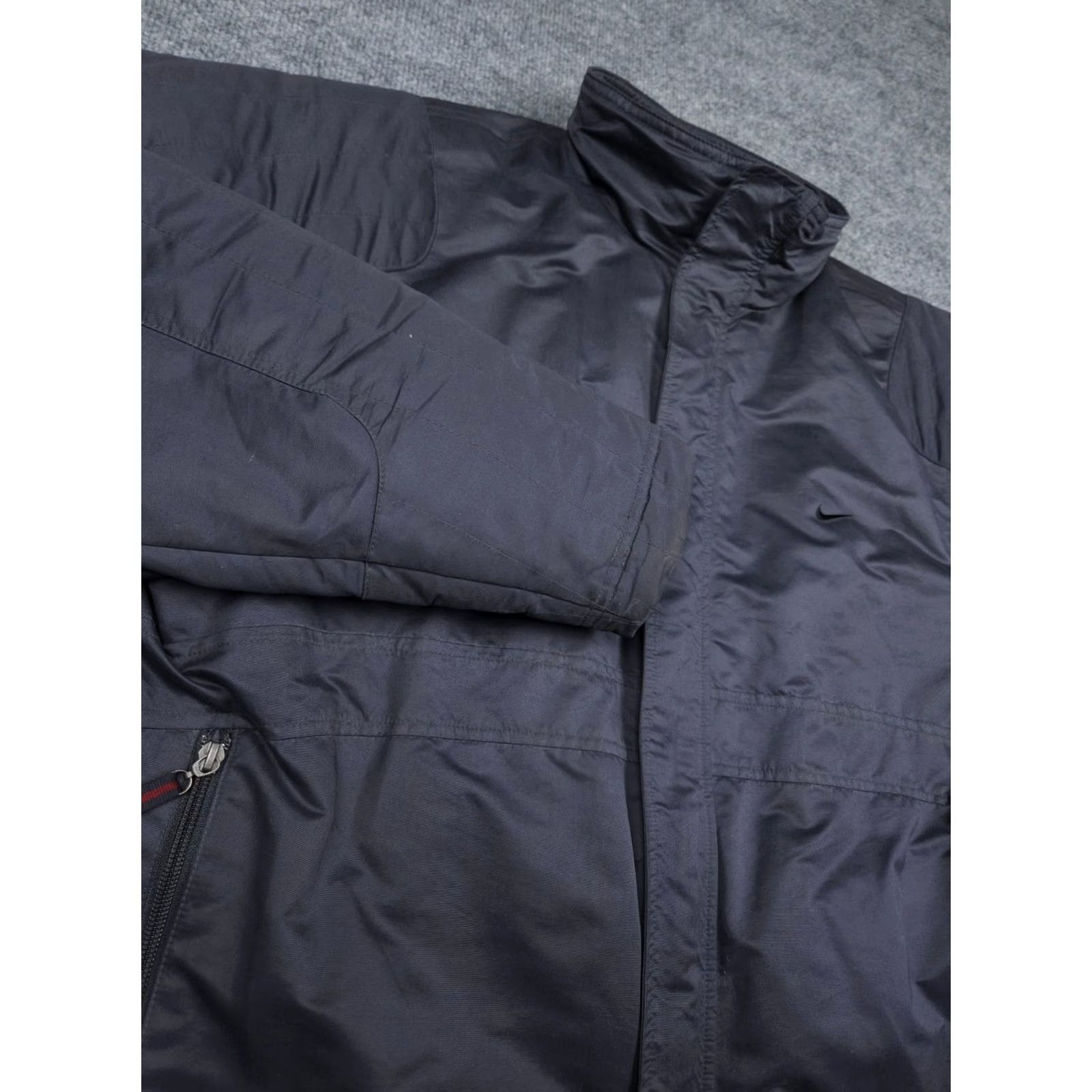 Nike VINTAGE Nike Jacket Mens Large Heavyweight Global Athletics Performance Coat Windbreaker Parka Size US L / EU 52-54 / 3 - 3 Thumbnail