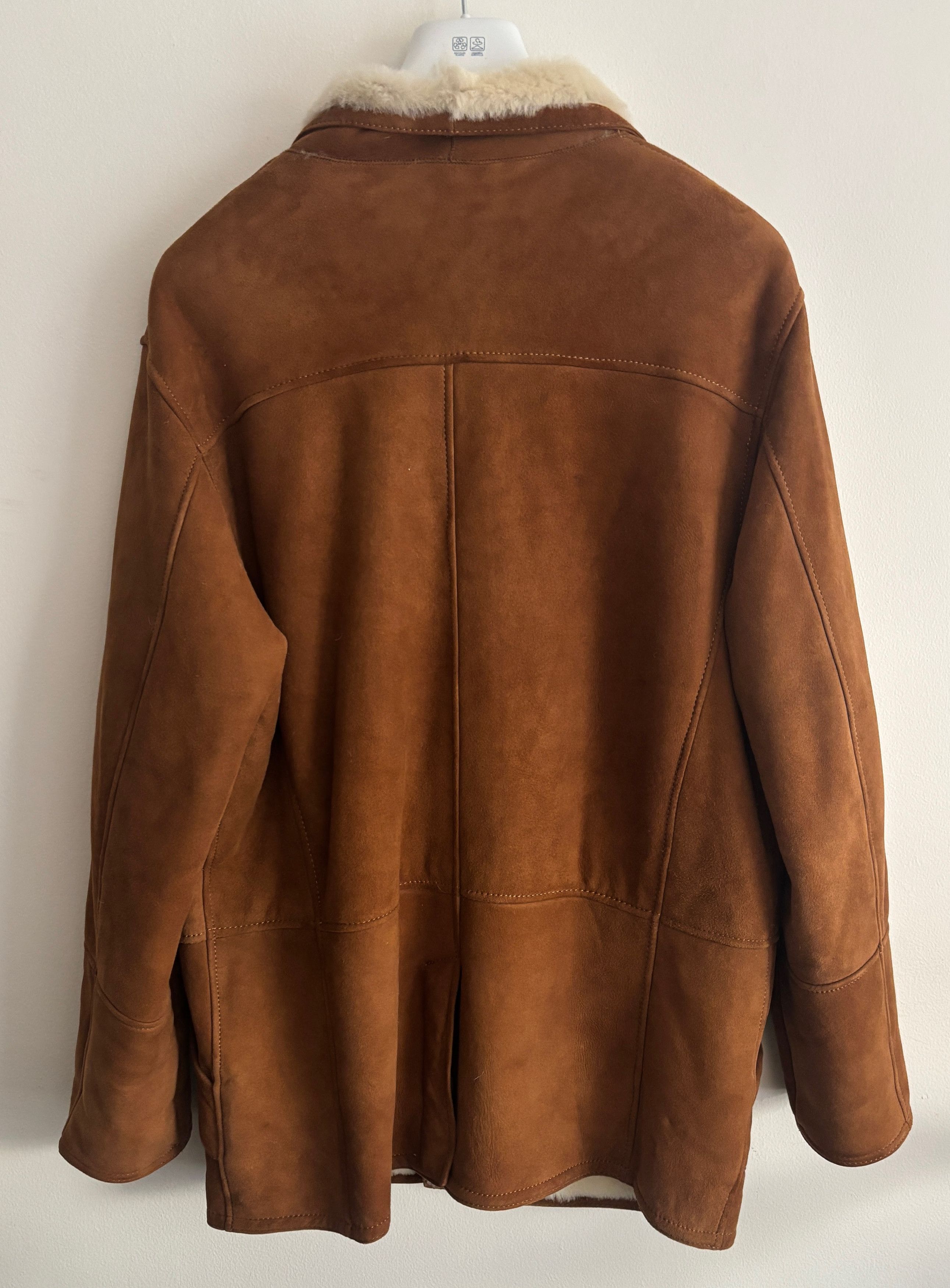 Danier $1750 Shearling Button-up Jacket/ Coat - 40/ Medium-Large Size US M / EU 48-50 / 2 - 5 Thumbnail