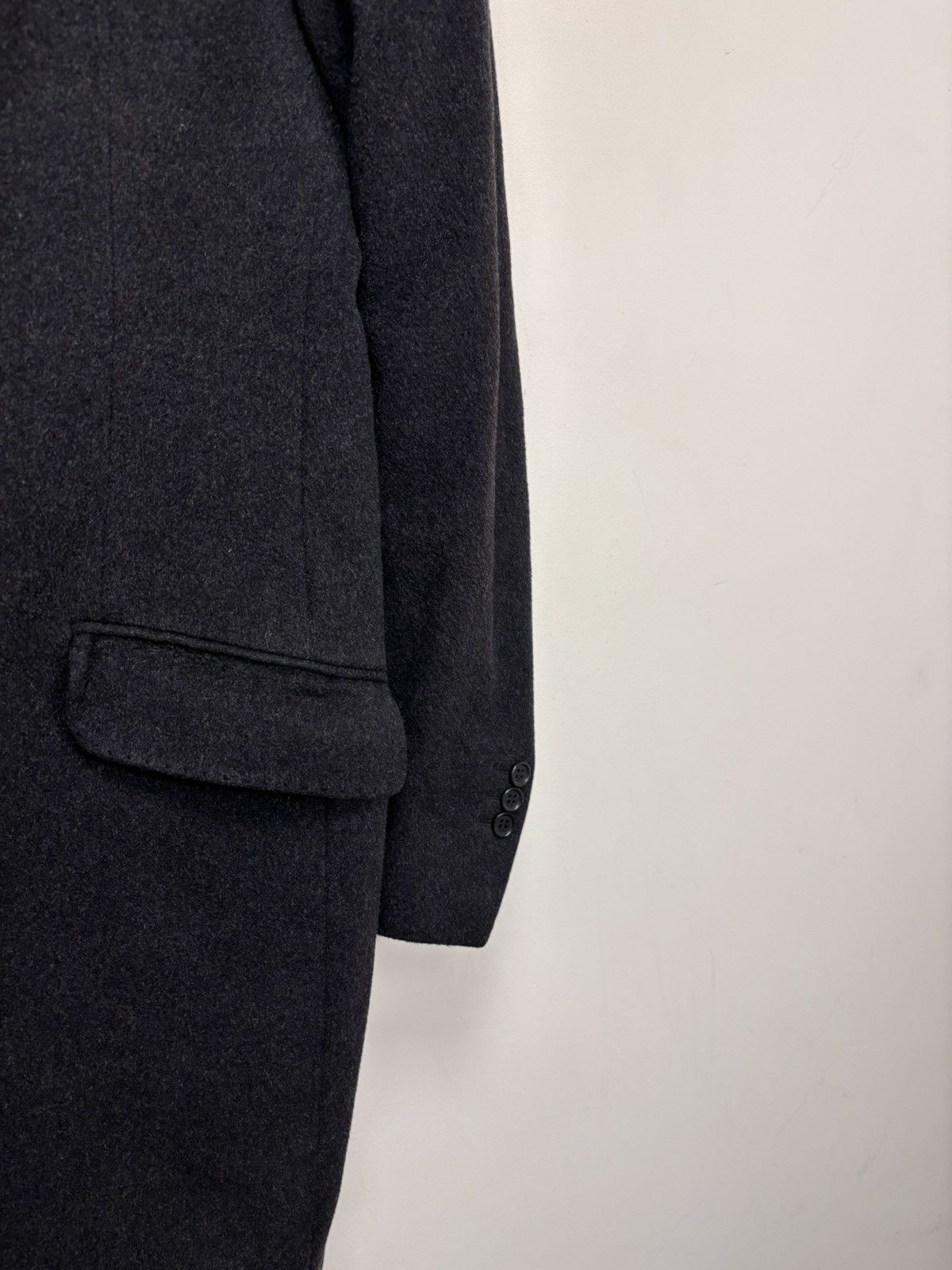 Other Duetz Men’s Charcoal Grey Tessile d’Oro Cashmere Overcoat Size US M / EU 48-50 / 2 - 7 Thumbnail