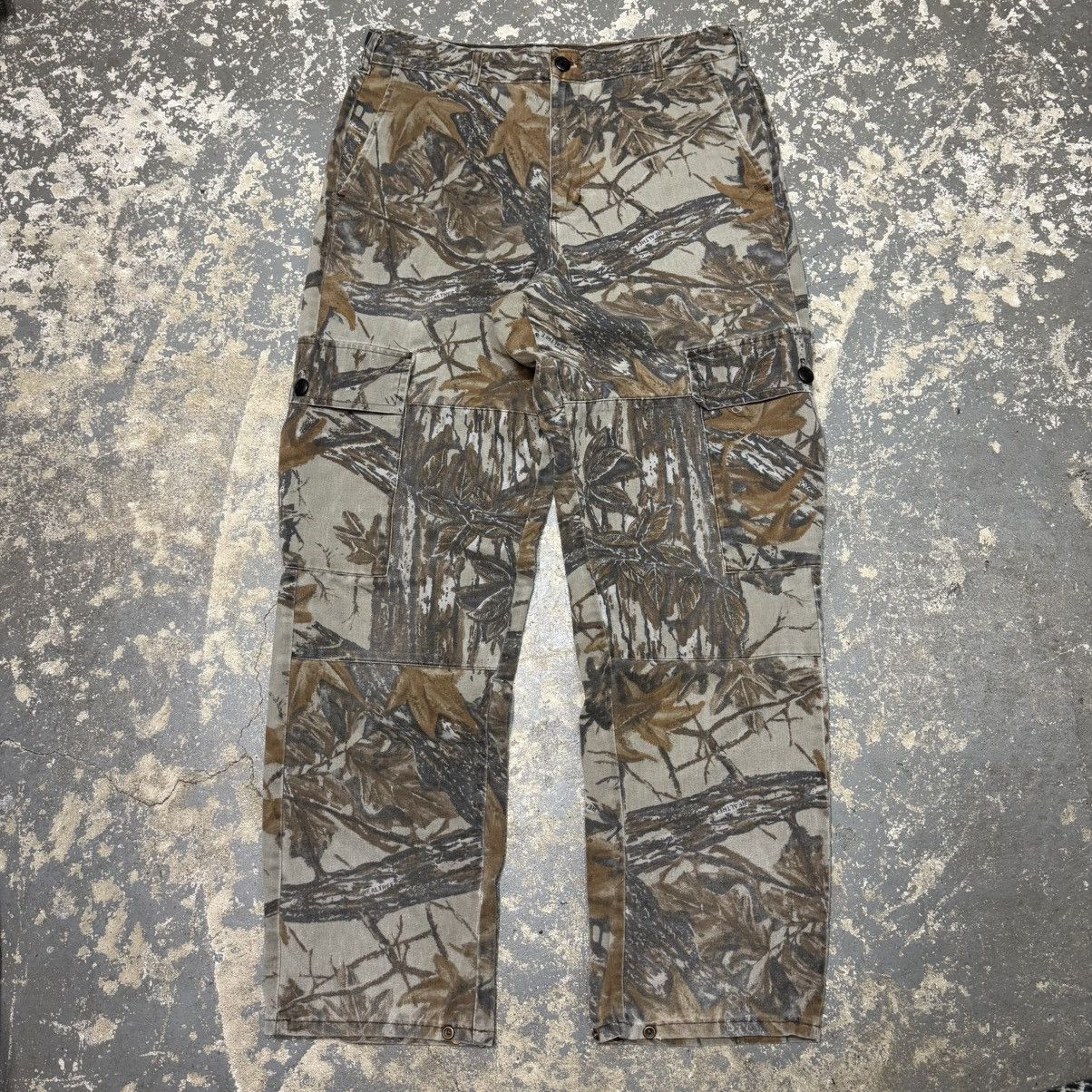 Vintage Vintage Realtree Gander Mountain Camo Baggy Cargo Pants Size US 32 / EU 48 - 6 Thumbnail