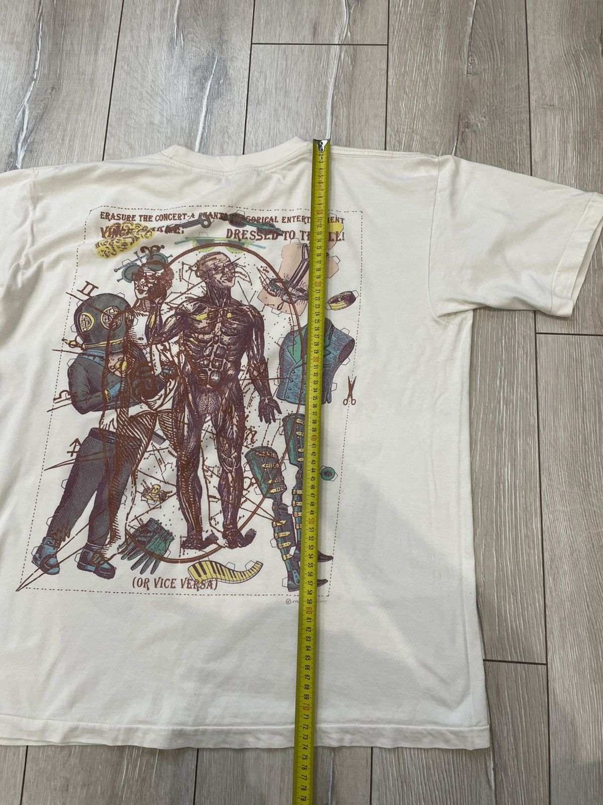 Other VINTAGE 1992 ERASURE Phantasmagorical T-Shirt Size XXL RARE Size US XXL / EU 58 / 5 - 15 Thumbnail