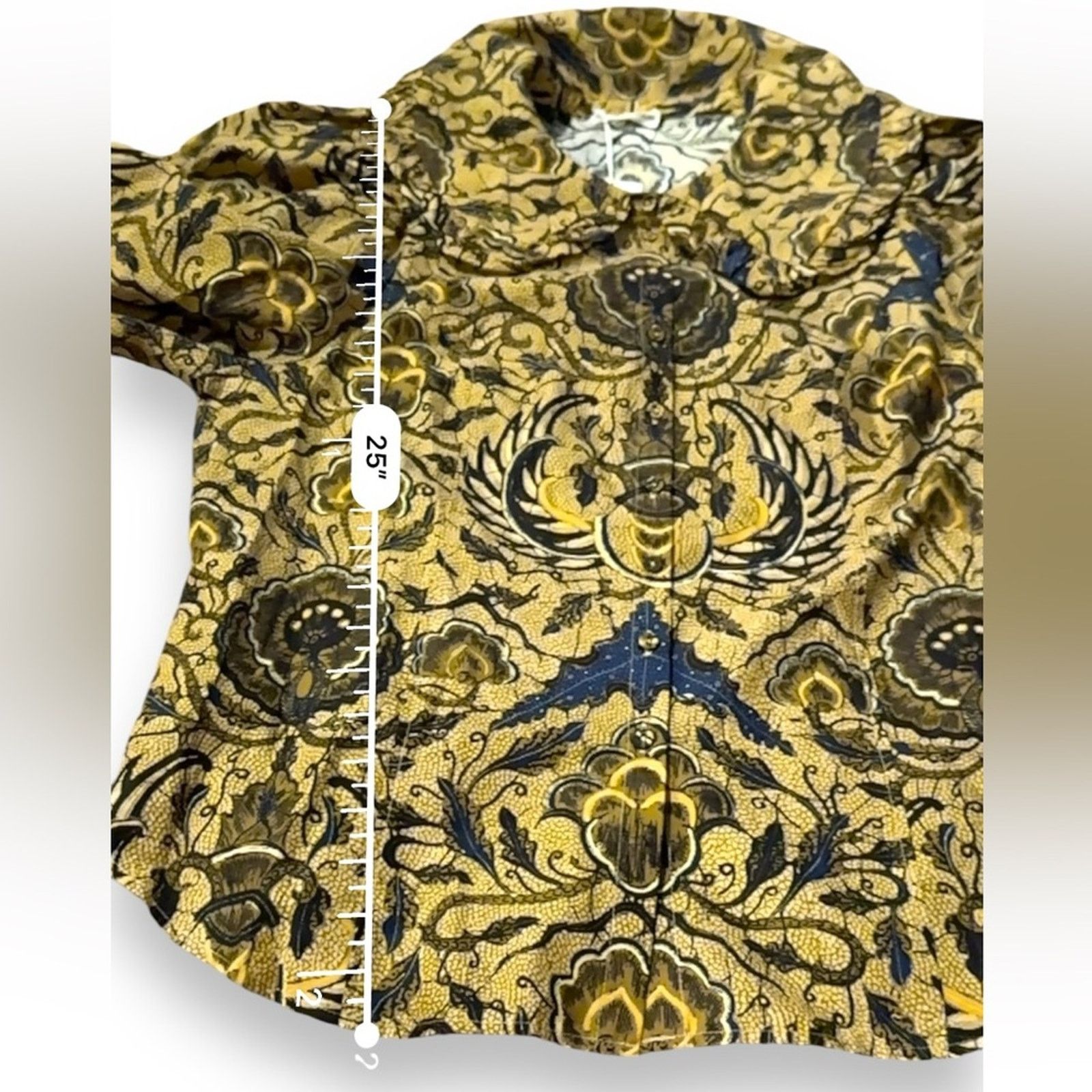 Ulla Johnson Ulla Johnson Marietta Peter Pan Collar Button Floral Top Size XL / US 12-14 / IT 48-50 - 10 Thumbnail