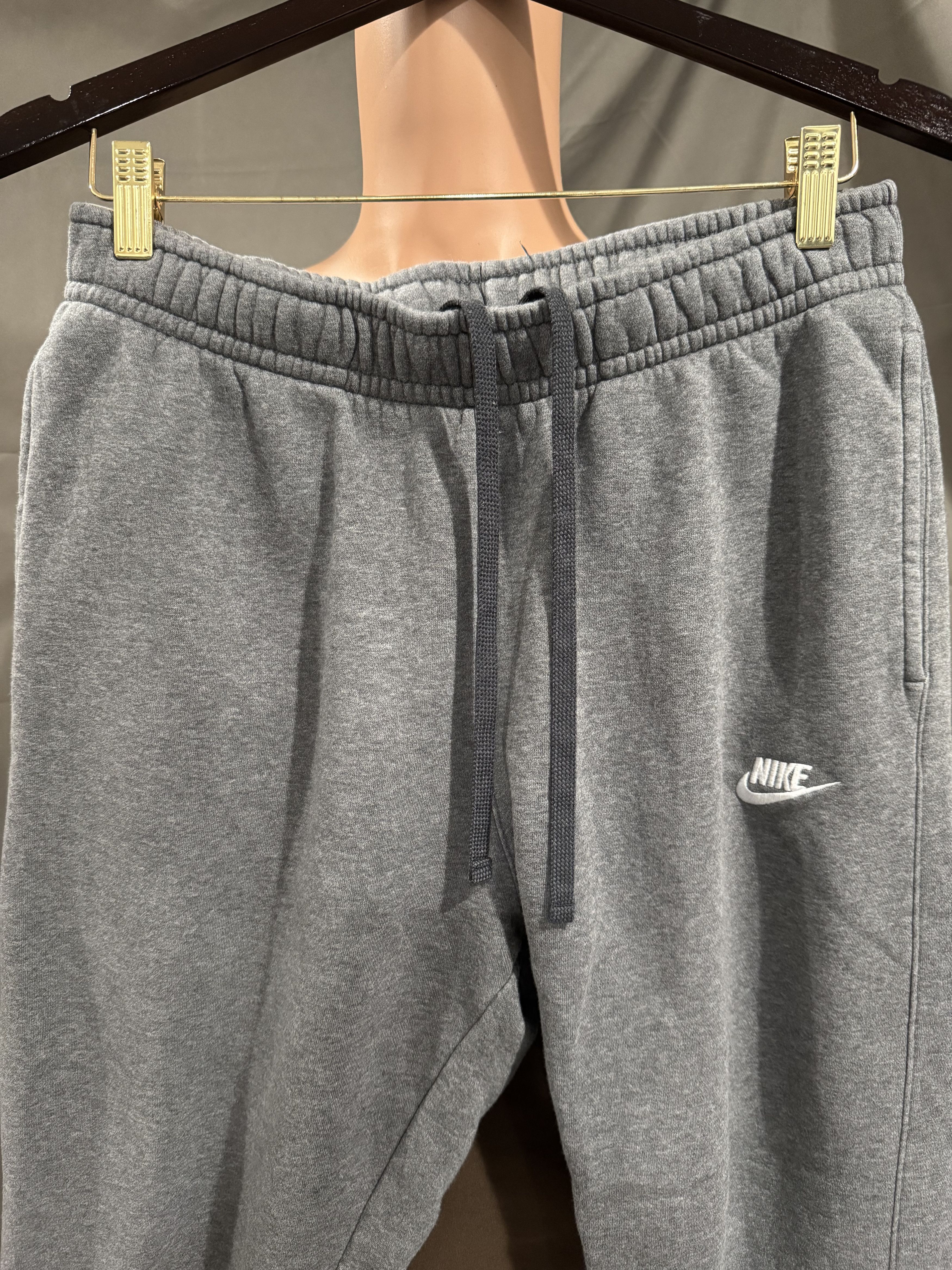 Nike Nike Fleece Jogger Sweatpant Charcoal Heather Size Medium Size US 32 / EU 48 - 4 Thumbnail