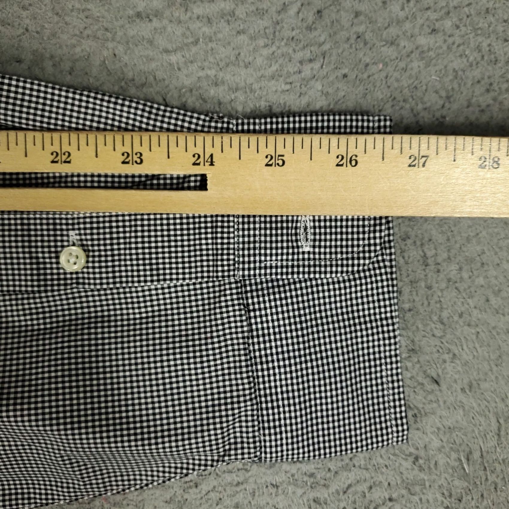 Ralph Lauren Ralph Lauren Shirt Mens 2XL Gray Check Pony Button Up Short Sleeve Size US XXL / EU 58 / 5 - 7 Thumbnail