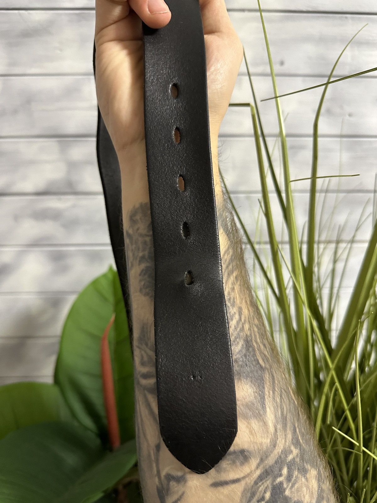 Leather Rare Vintage Real Leather Belt Levi’s USA Y2K Japan. Size ONE SIZE - 5 Thumbnail