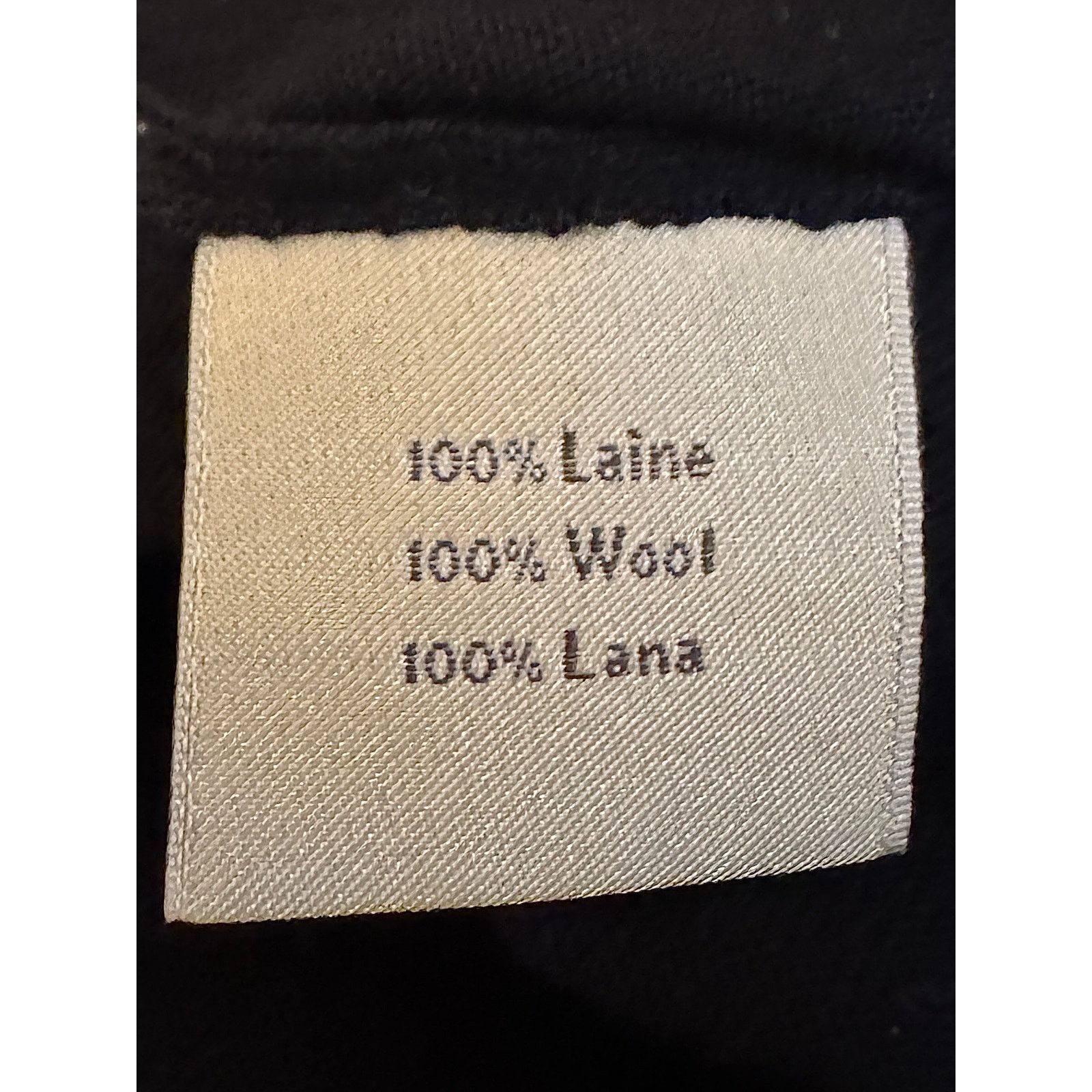 Hermes Hermes Black Wool Polo Shirt Size US XXL / EU 58 / 5 - 4 Thumbnail