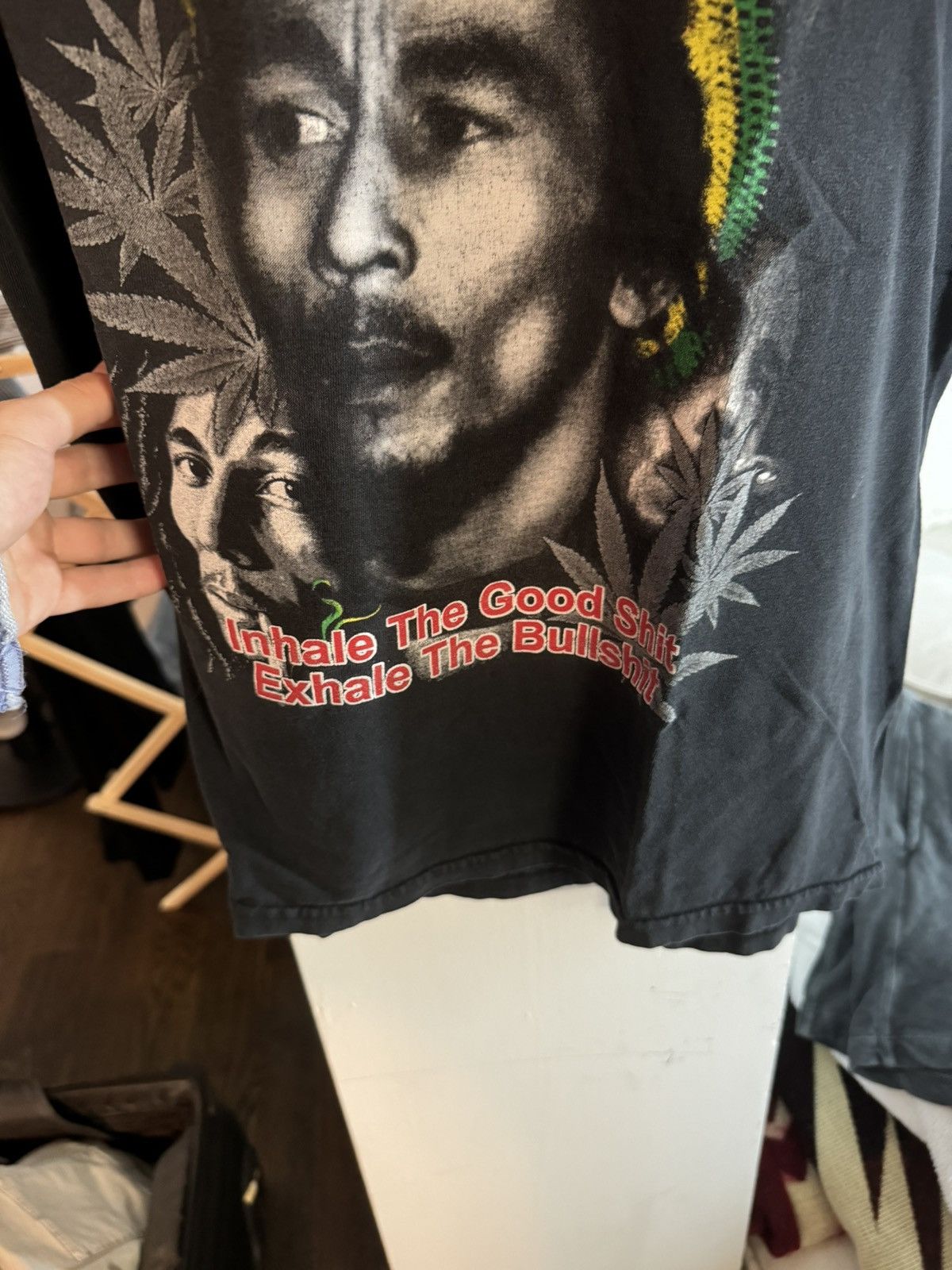 Bob Marley GANGa tee Size US M / EU 48-50 / 2 - 2 Thumbnail