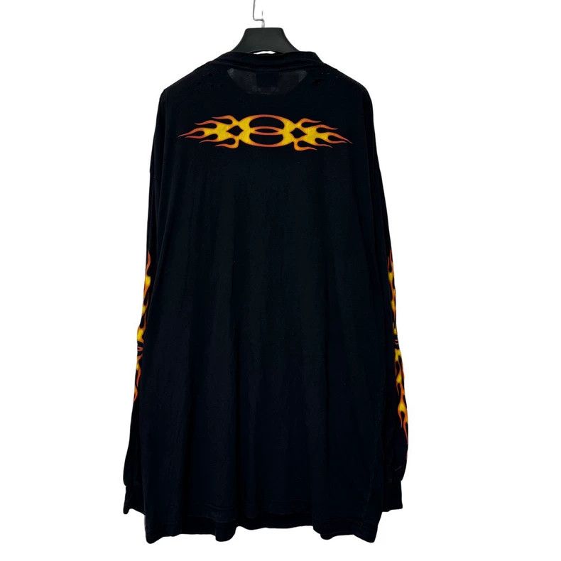 Other Balenciaga 24 double ring flame destruction erosion logo l Size US M / EU 48-50 / 2 - 2 Thumbnail