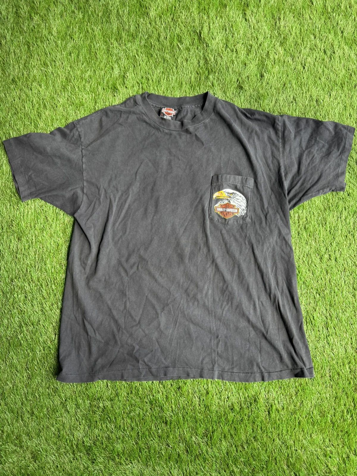 Harley Davidson Harley Davidson Eagle Pocket Single Stitch Size US XL / EU 56 / 4 - 1 Thumbnail
