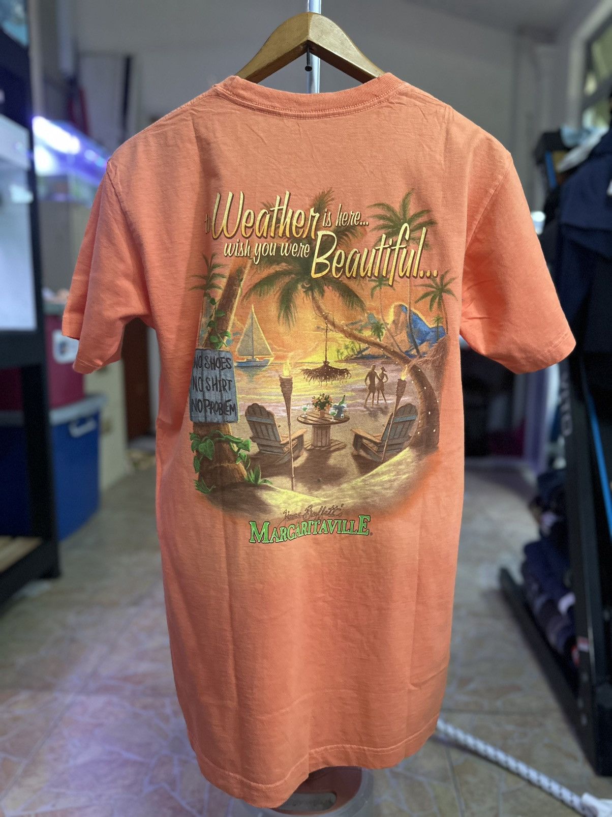 Vintage Vintage margaritaville tshirt Size US S / EU 44-46 / 1 - 1 Thumbnail