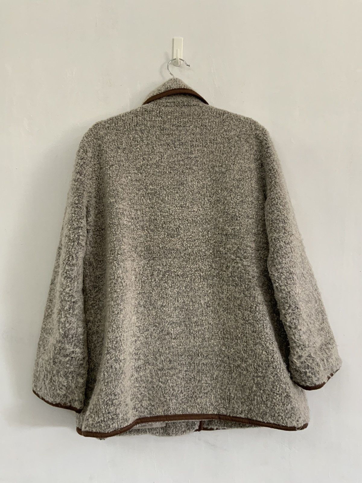 Michiko Koshino Michiko Koshino Mohair Fur Winter Session Light Jacket Size US L / EU 52-54 / 3 - 2 Thumbnail