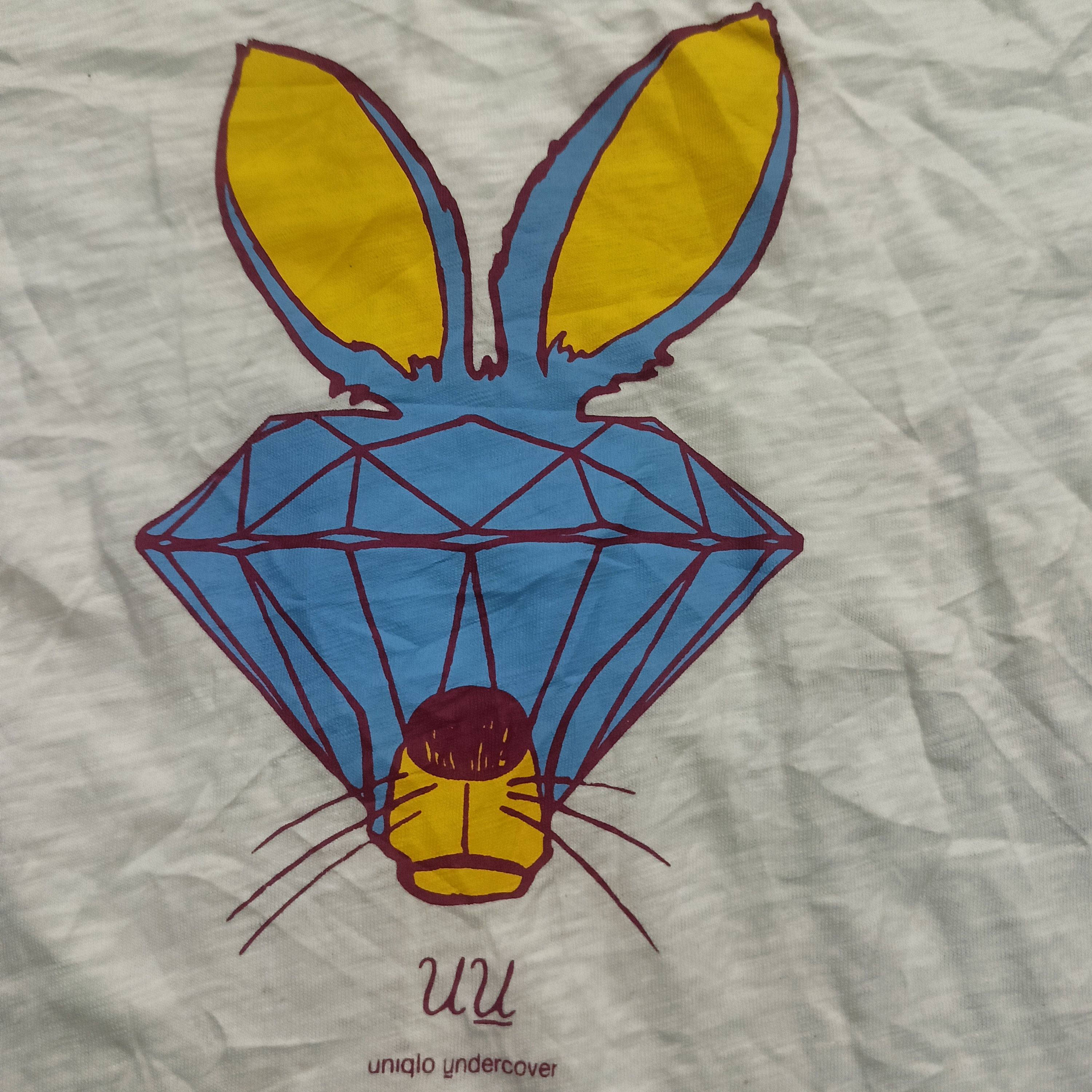 Undercover × Uniqlo 💥Rare💥 Fox Diamond Uniqlo Undercover by Jun Takahashi tee Size US S / EU 44-46 / 1 - 2 Thumbnail