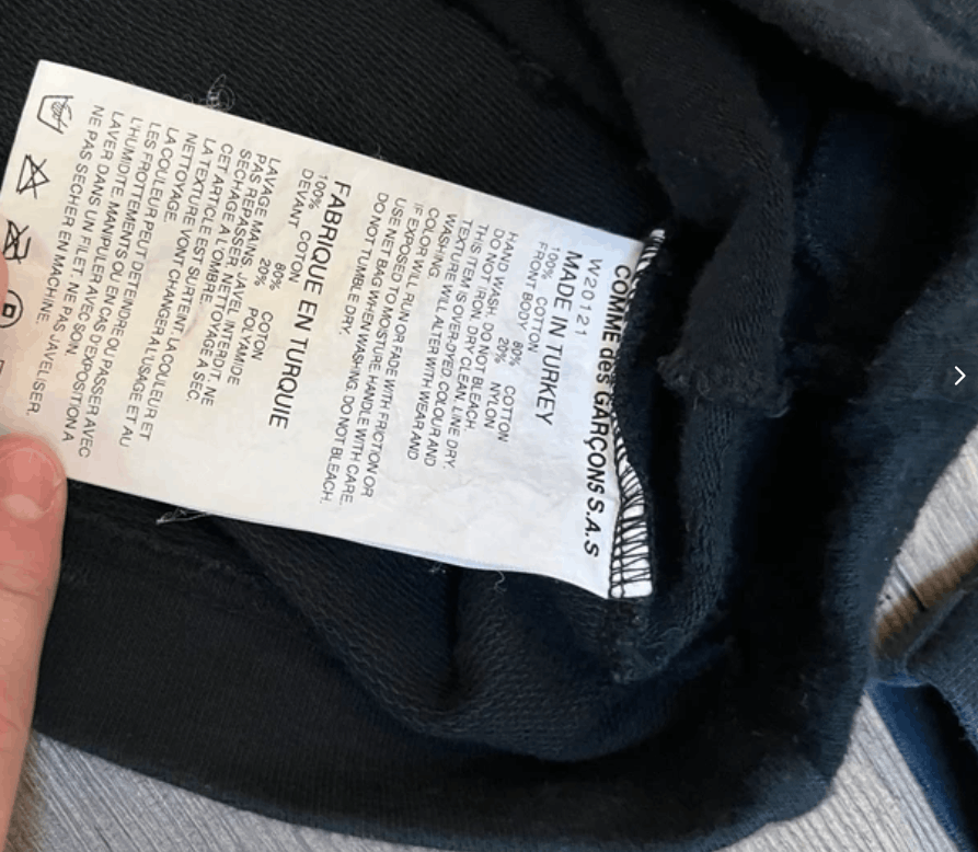 Comme des Garcons Comme des garcons aw12 patchwork hoodie Size US M / EU 48-50 / 2 - 5 Thumbnail