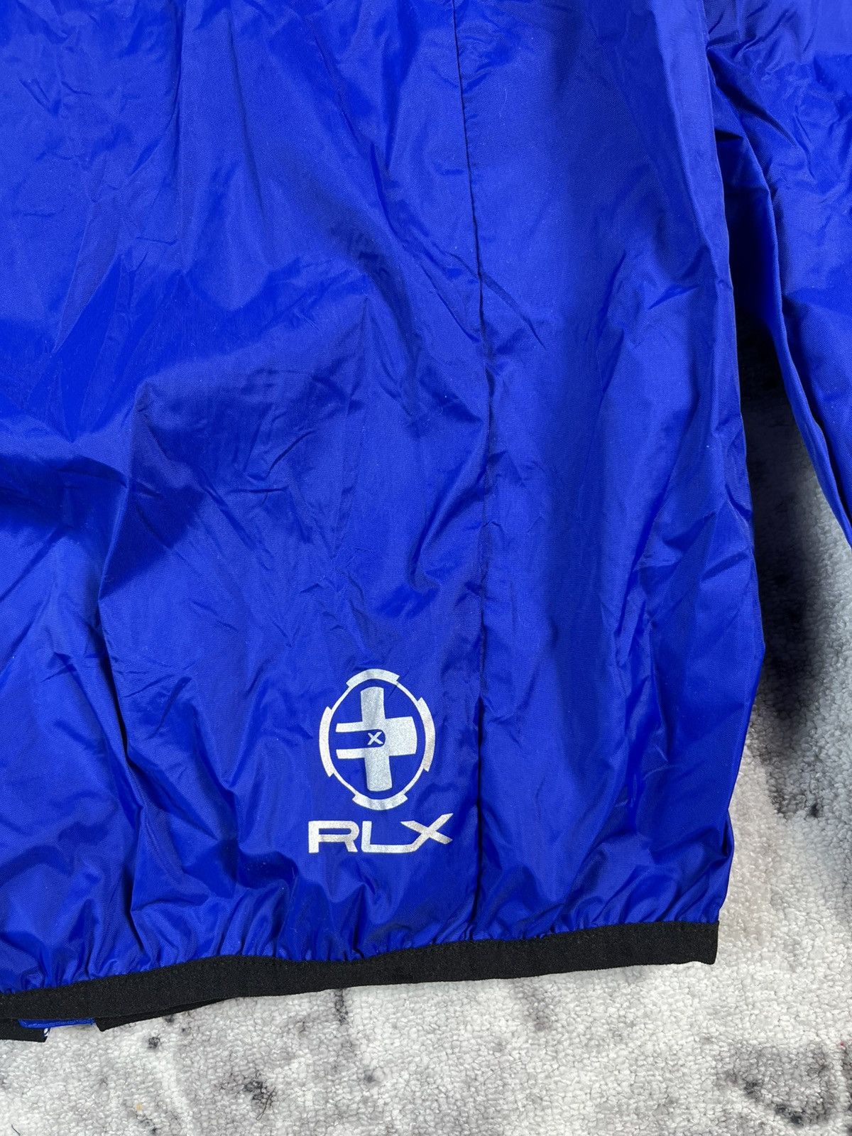 Polo Ralph Lauren RLX Ralph Lauren Blue Hooded Jacket Lightweight Fits S-M Size US S / EU 44-46 / 1 - 14 Thumbnail