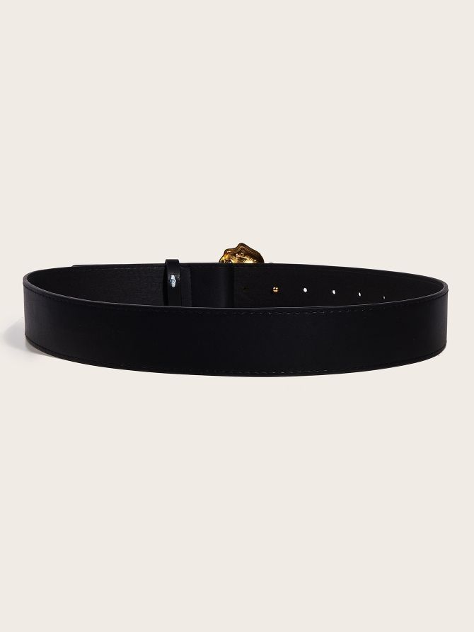 Designer Flowers Vintage Belt Riveted Belts Menswear Accessories Size ONE SIZE - 4 Thumbnail