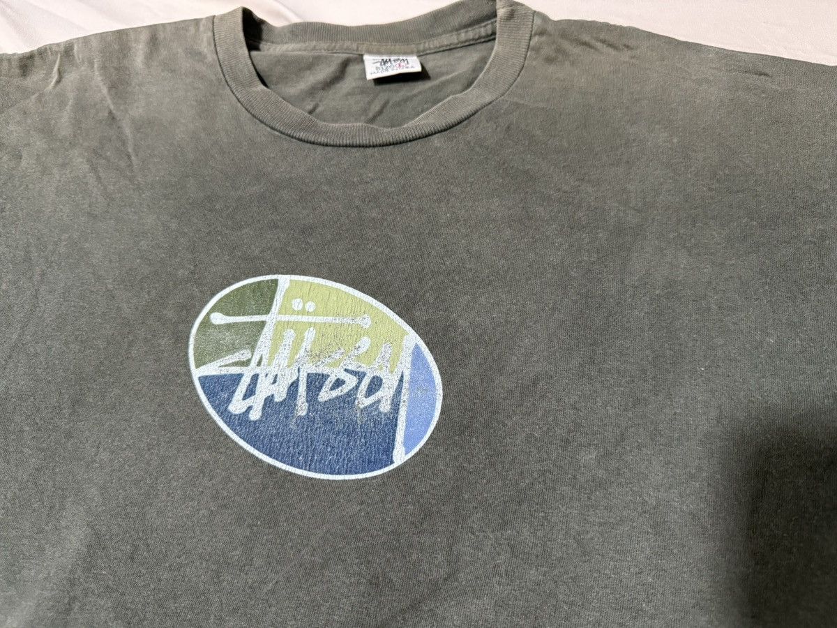 Stussy × Vintage Vintage 90s Made in USA Stussy T-Shirt Size US L / EU 52-54 / 3 - 5 Thumbnail