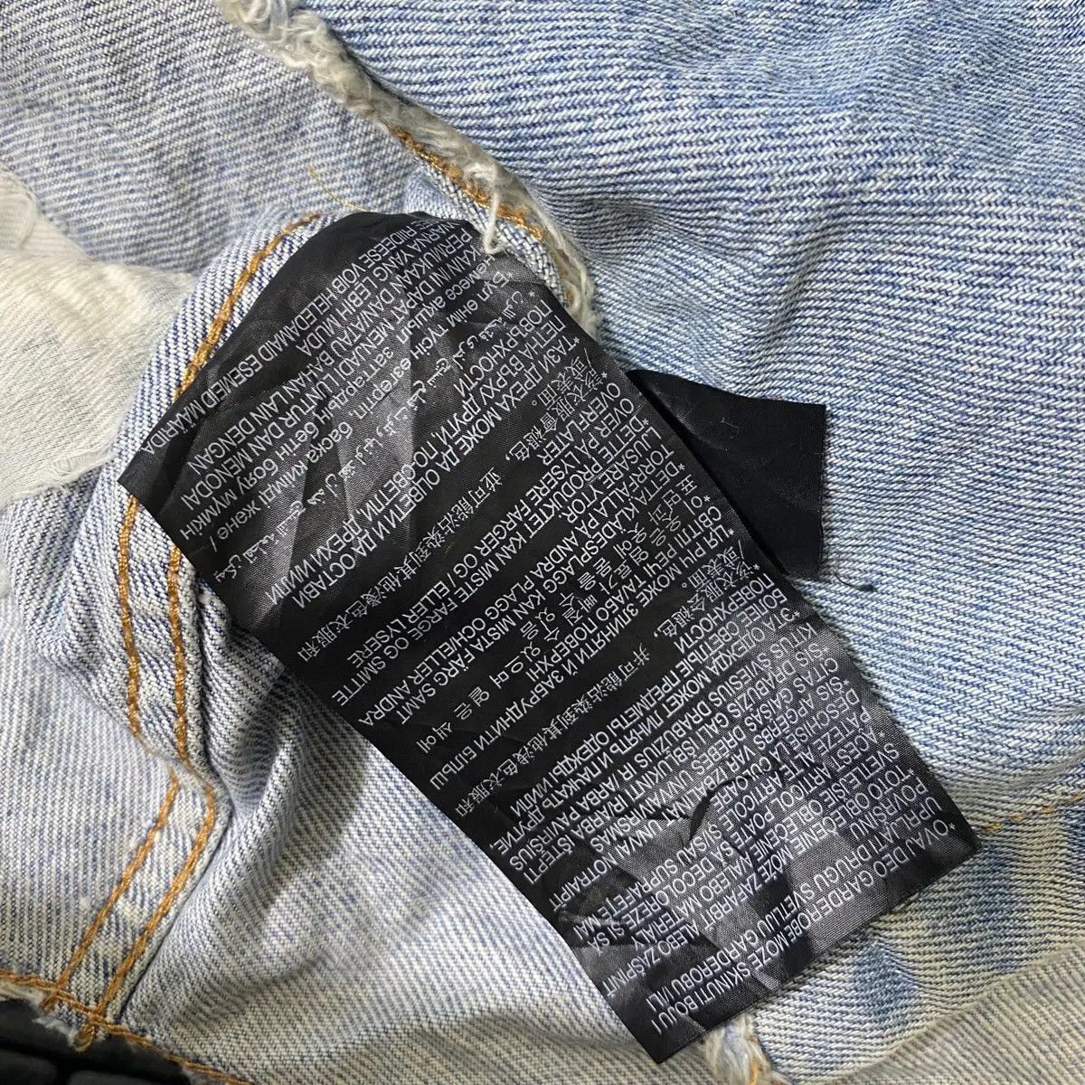 Zara Vtg ZARA MAN Relaxed Fit Distress Jeans Denim Jacket Size US L / EU 52-54 / 3 - 11 Thumbnail