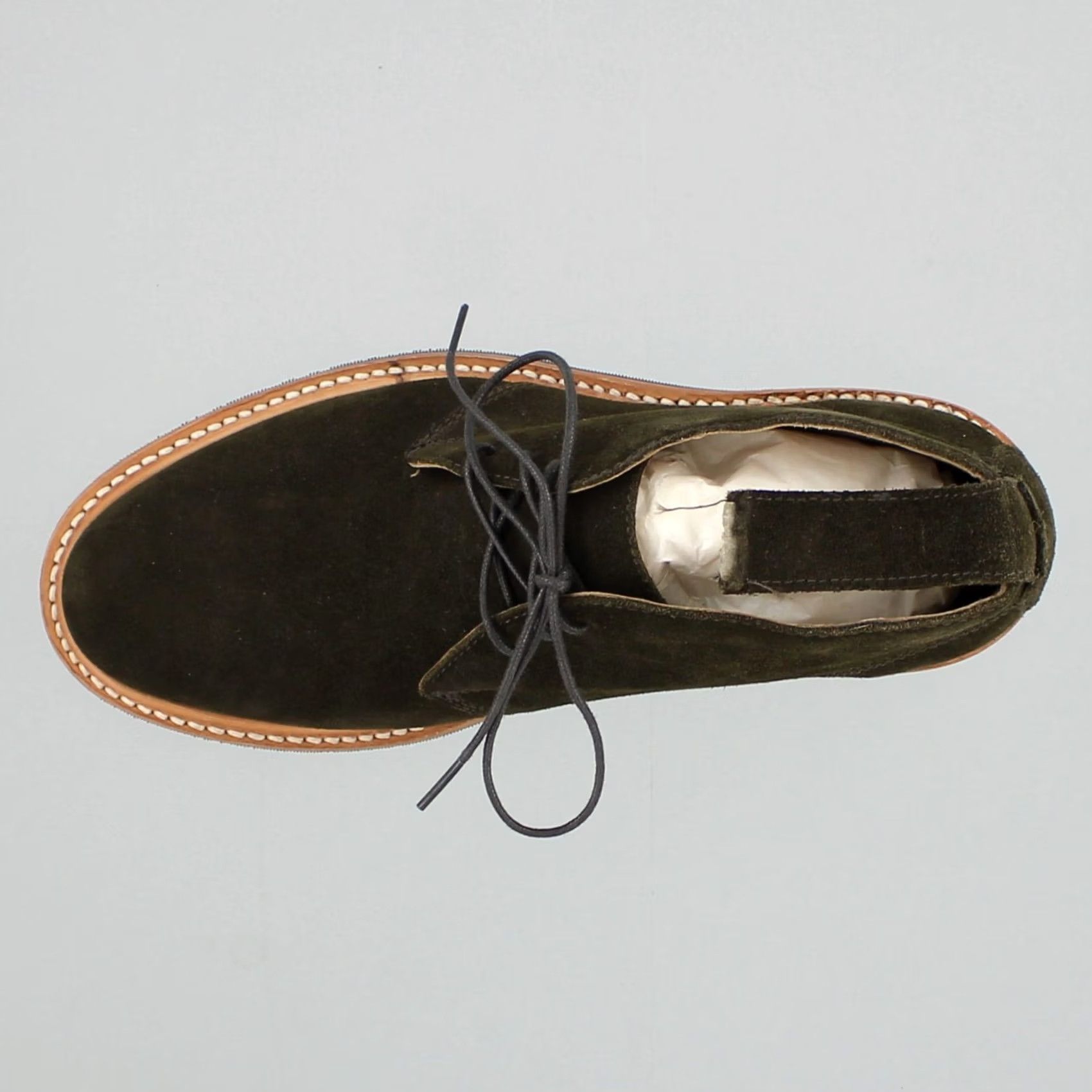 Taylor Stitch Taylor Stitch Chukka Boots Mens The Chukka Weatherproof Leather Suede Loden Suede Casua lWorkwear 12.5 US Mens Boots Chukka Taylor Stitch The Chukka Size US 13 / EU 46 - 4 Thumbnail
