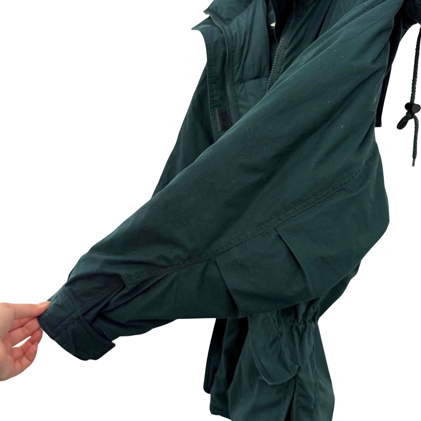 Eddie Bauer VINTAGE Eddie Bauer Snowline Goose Down Puffer Jacket Coat '90s Ski - Medium Womens Green Size M / US 6-8 / IT 42-44 - 7 Thumbnail