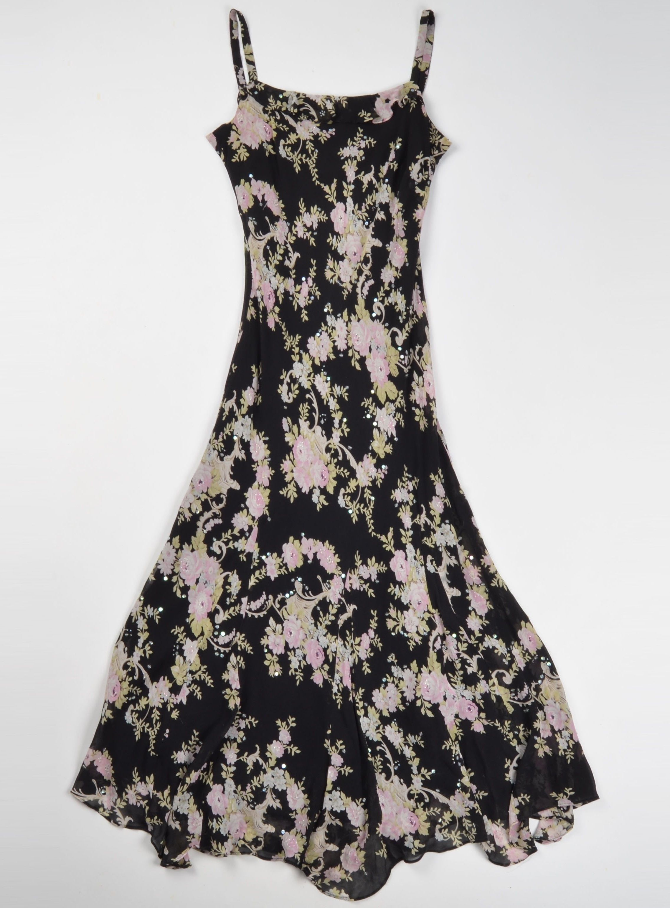Laura Ashley Vintage Laura Ashley Y2K Mermaid Fairy Floral Dress Size M / US 6-8 / IT 42-44 - 4 Thumbnail