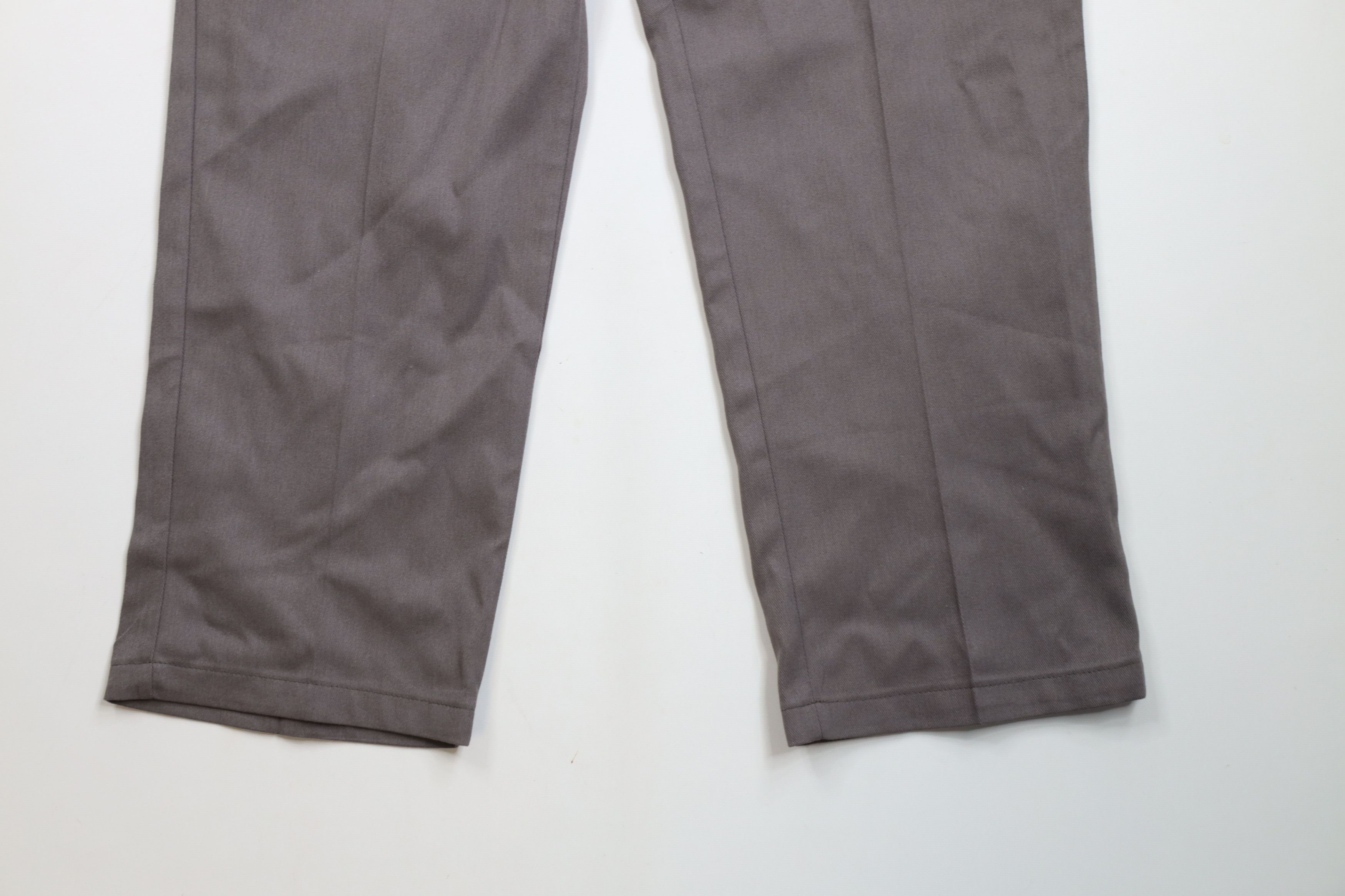 Dickies × Vintage Deadstock Vintage Y2K Dickies Wide Leg Workwear Pants Gray Size US 44 / EU 60 - 4 Thumbnail