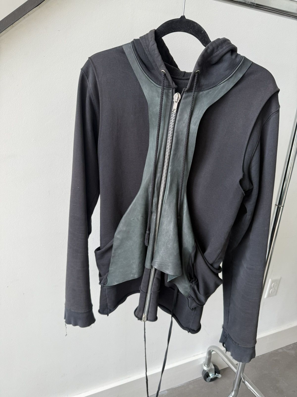 RICK OWENS SLAB FW01 MULTILAYERED SWEAT