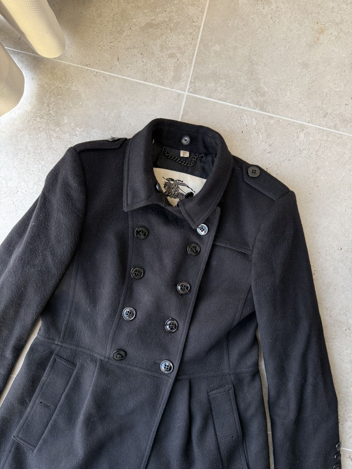 Burberry Vintage Burberry London Wool Duffle Cashmere Coat Size M / US 6-8 / IT 42-44 - 3 Thumbnail