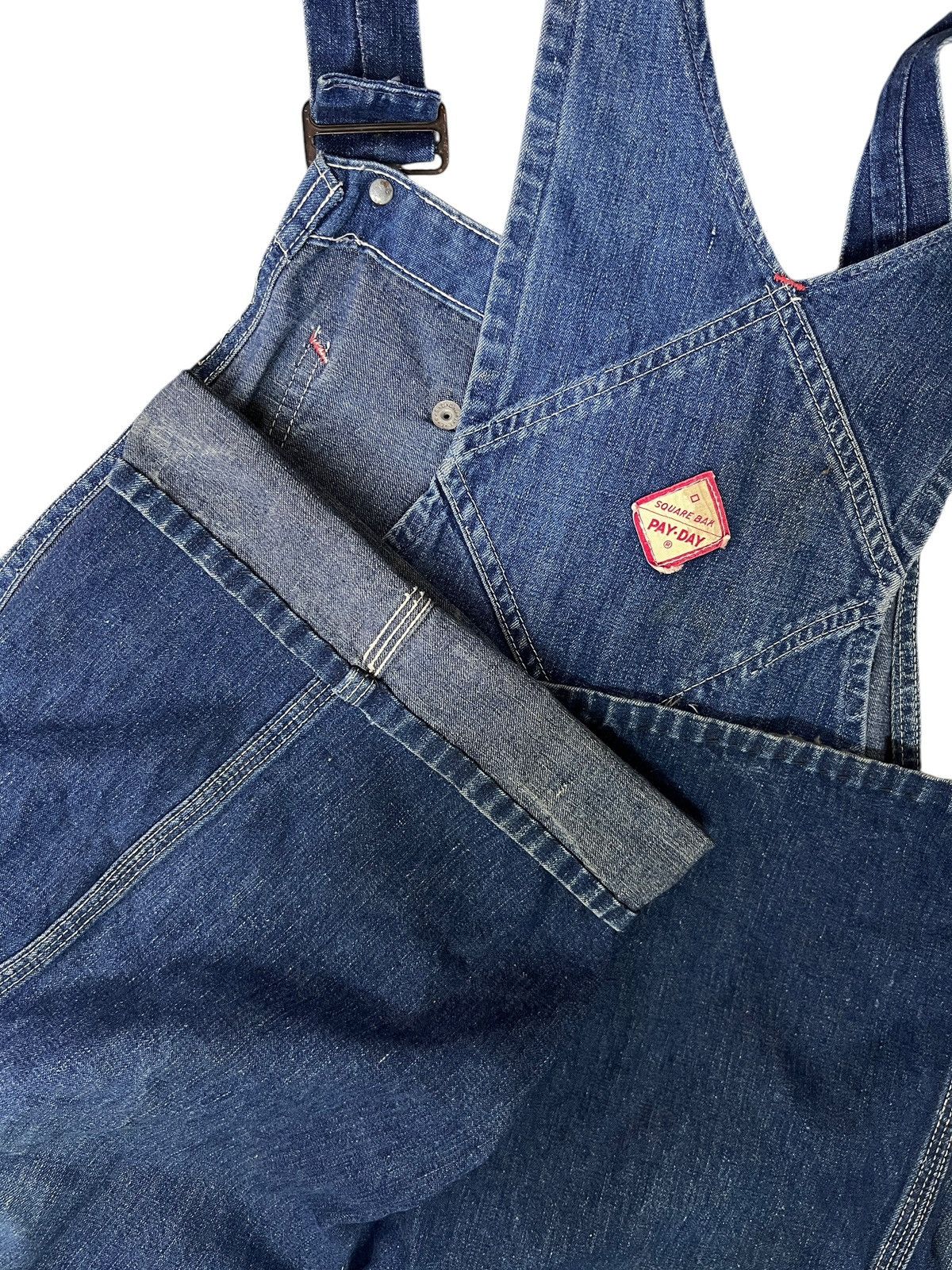 JCPenney × Vintage 50s Vintage PayDay Penney's Union Made sanforized Overalls Size US 34 / EU 50 - 21 Thumbnail