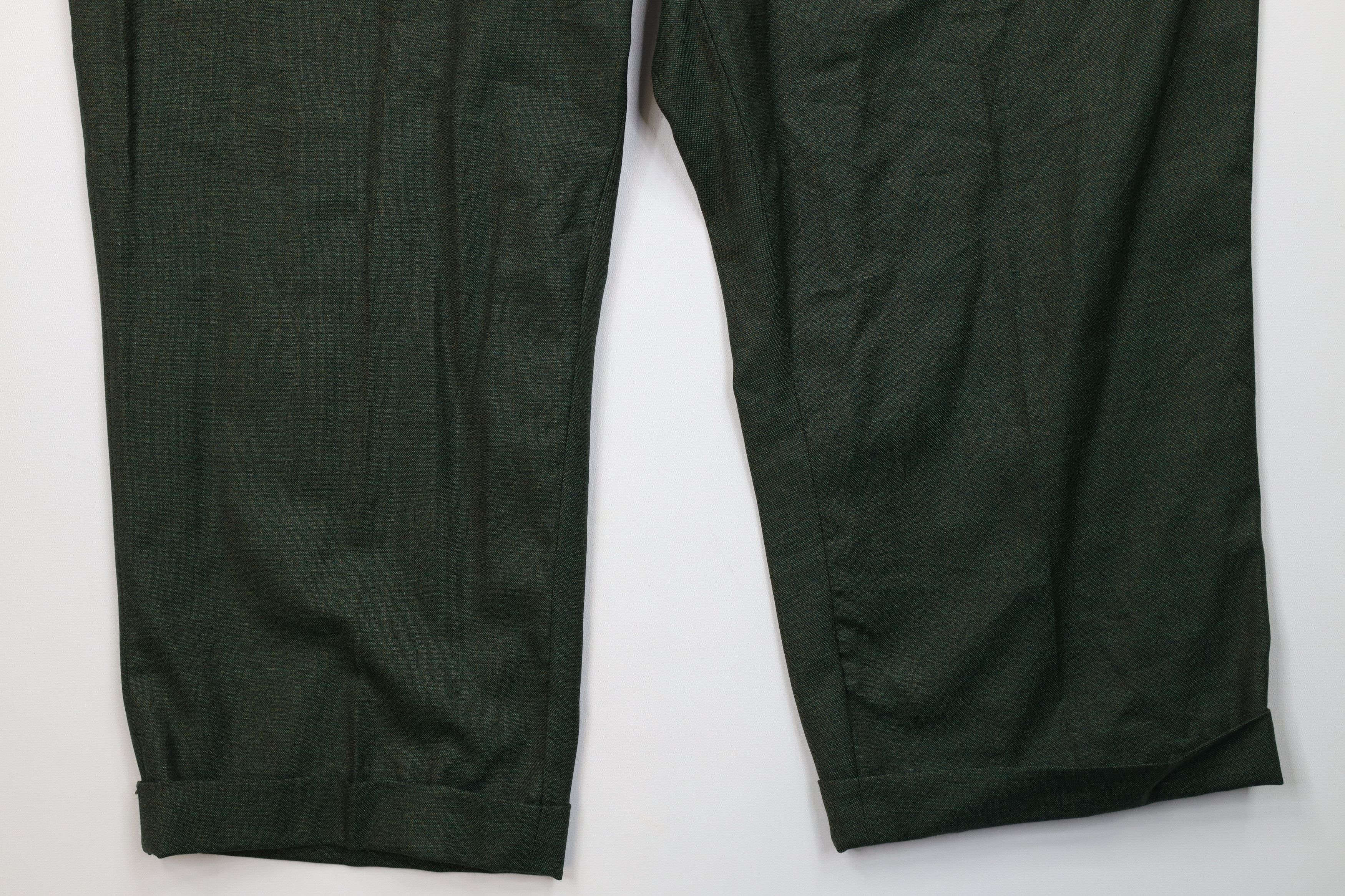 Vintage Vintage 50s 60s Rockabilly Gabardine Chino Pants Green USA Size US 44 / EU 60 - 4 Thumbnail