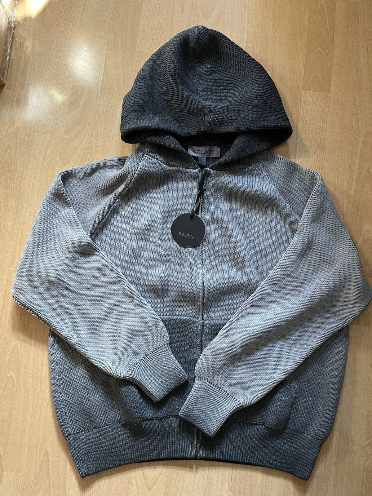 Colours Heavy cotton knit jacket with fading/gradient effect size L Size US L / EU 52-54 / 3 - 2 Thumbnail