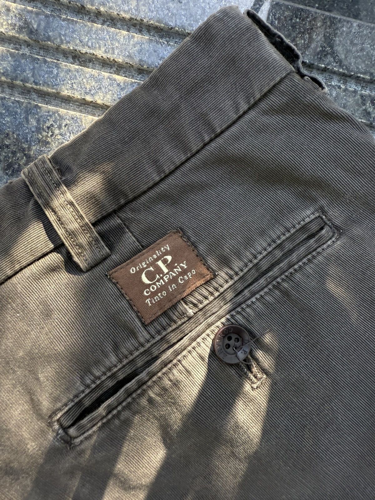 Vintage 90’s C.P. COMPANY RARE POCKET LOGO Y2K CASUAL ITALIAN PANTS Size US 34 / EU 50 - 12 Thumbnail