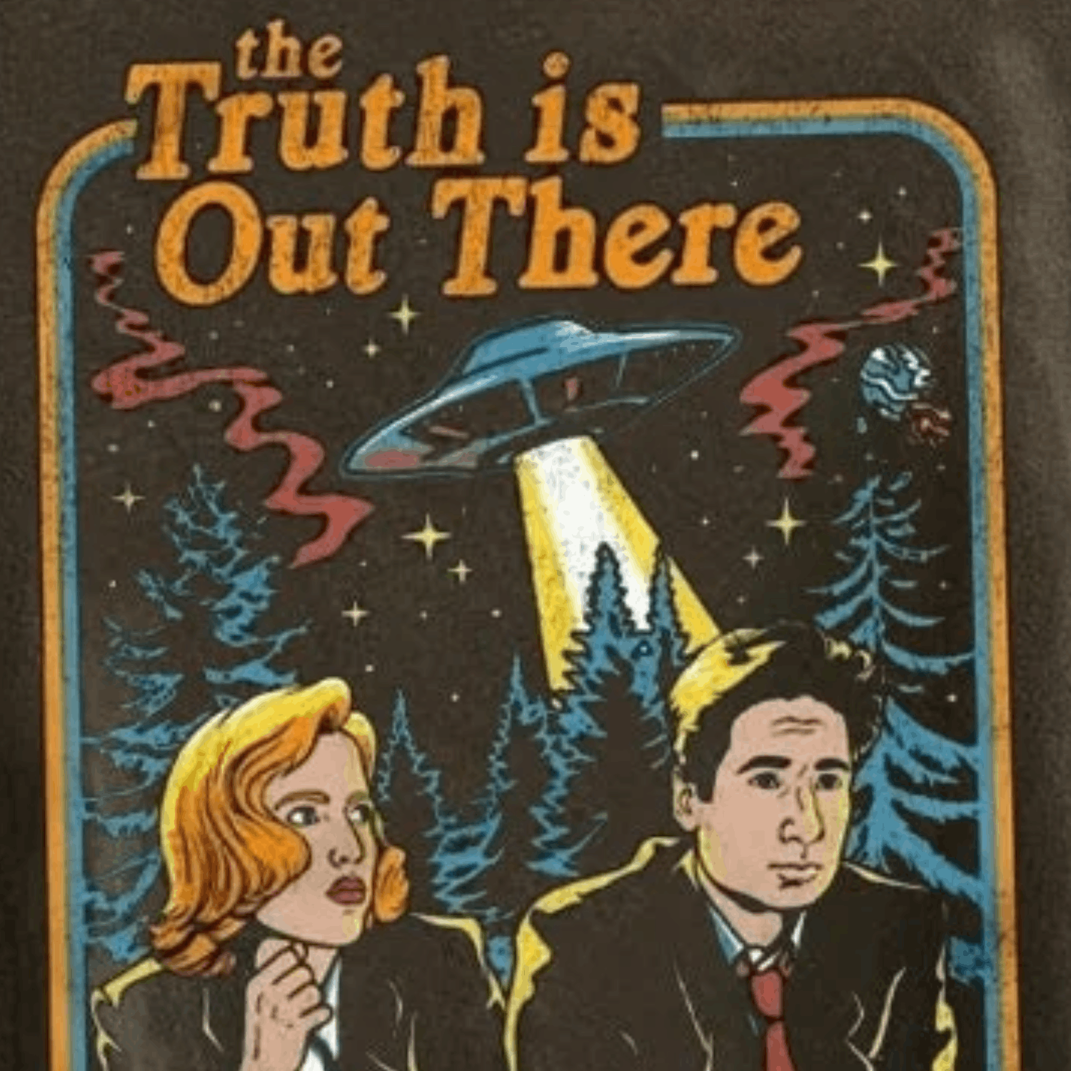 Vintage My X-Files Shirt, The truth is out there shirt Size US L / EU 52-54 / 3 - 2 Thumbnail