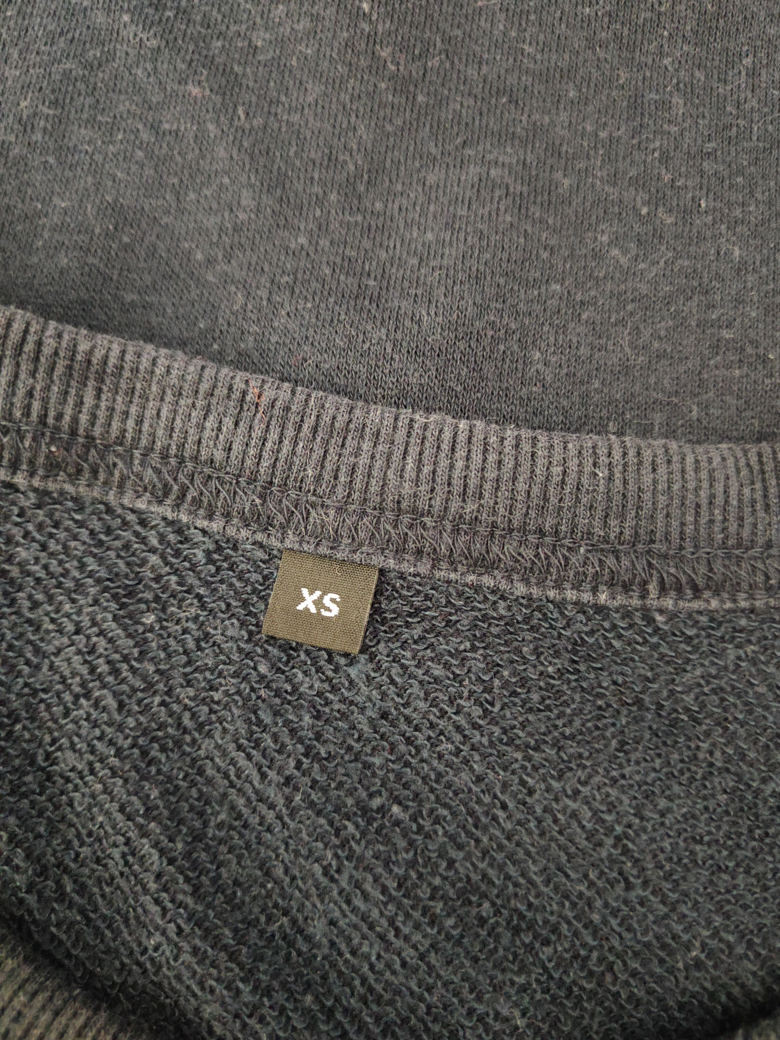 Japanese Brand × Vintage Japanese Brand Blue Black plain Sweatshirts #S2639 Size XS / US 0-2 / IT 36-38 - 10 Thumbnail