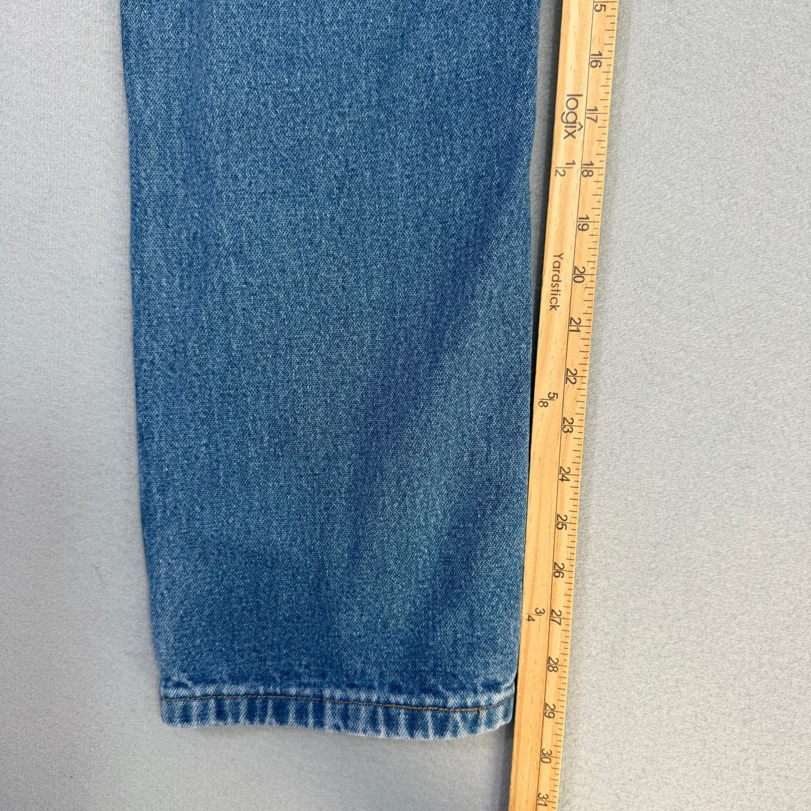 Wrangler Wrangler Slim Fit Cowboy Cut Jeans 33x30 Blue Faded 936PWD Size US 33 - 9 Thumbnail