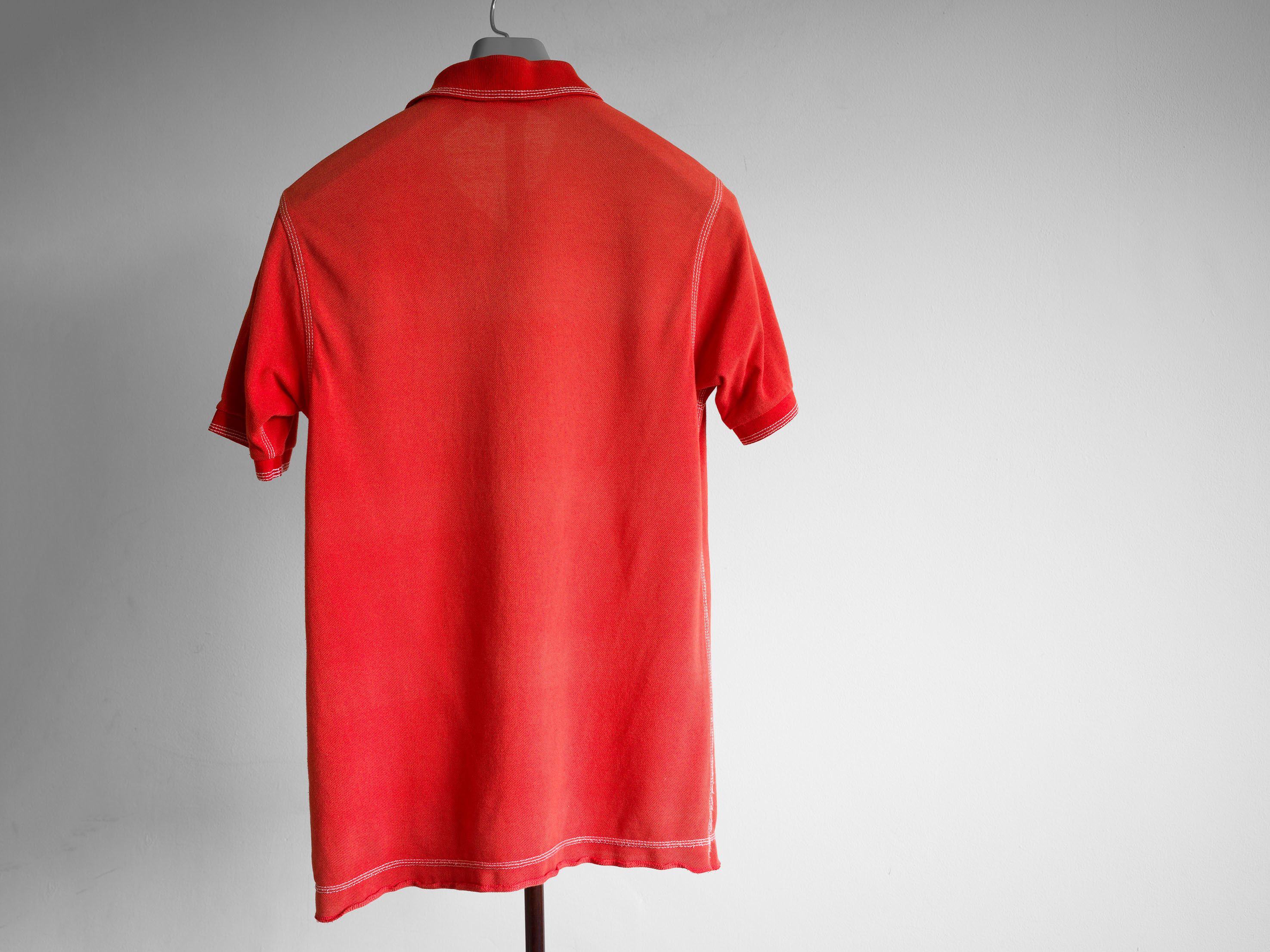 Junya Watanabe × Lacoste SS2006 JUNYA WATANABE MAN x LACOSTE RECONSTRUCTED POLO SHIRT Size US S / EU 44-46 / 1 - 6 Thumbnail
