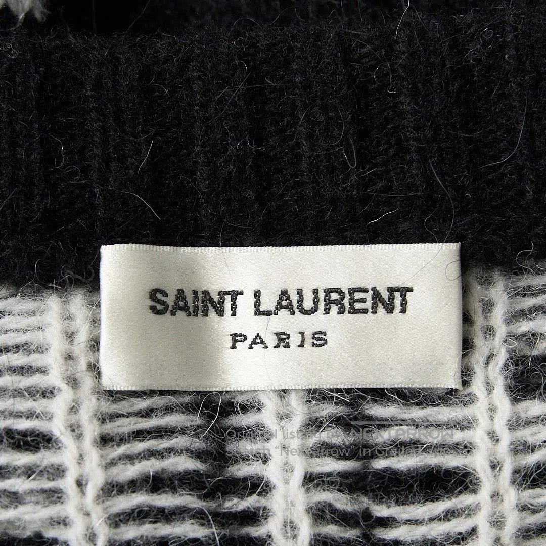 Saint Laurent Paris Saint Laurent Men's Zigzag Knit Sweater. Size US M / EU 48-50 / 2 - 6 Thumbnail