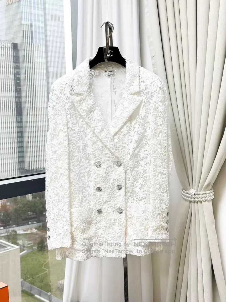 Chanel Chanel Lace hollow embroidery double C camellia diamond bu Size XS / US 0-2 / IT 36-38 - 1 Thumbnail
