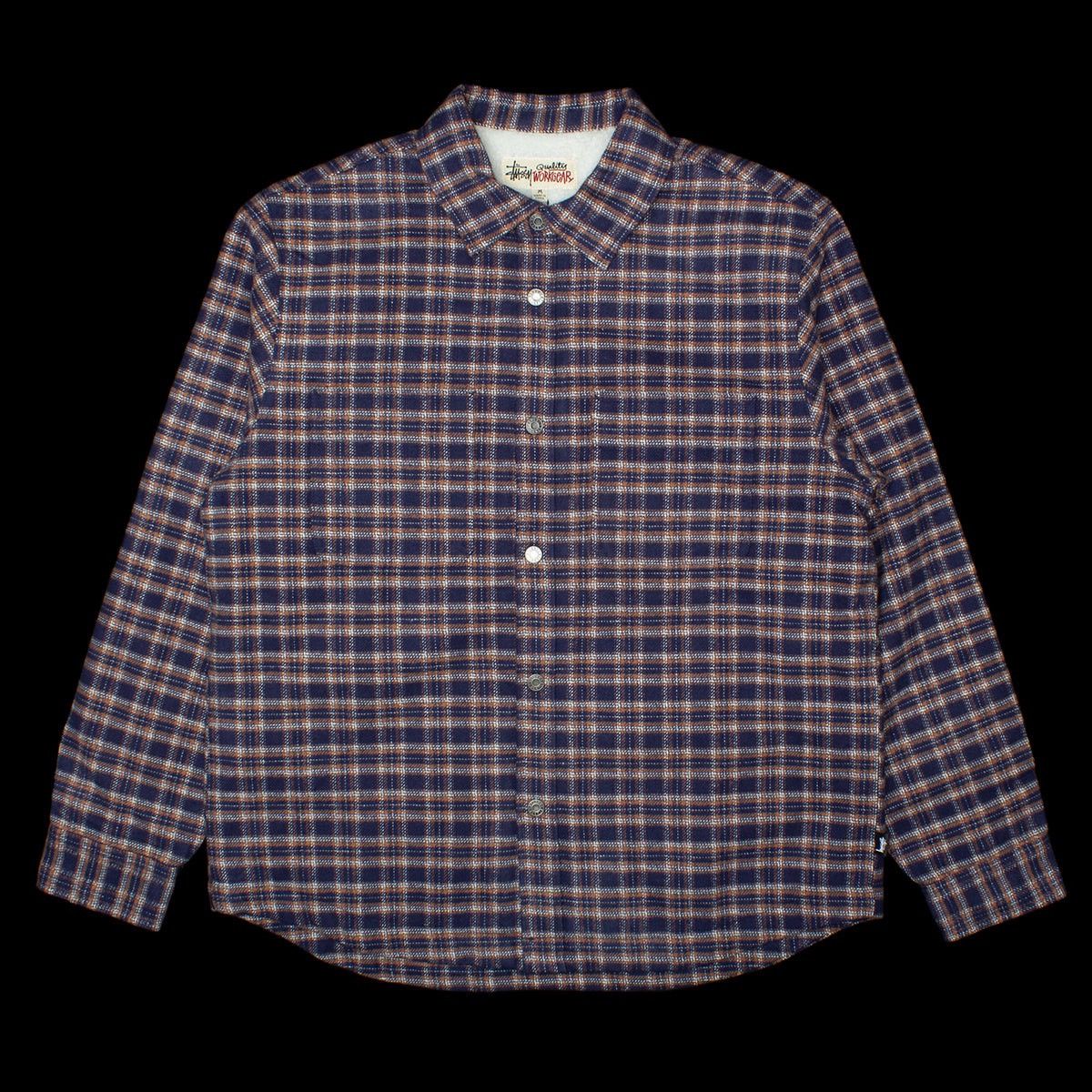 Stussy Sherpa Lined Plaid Over Shirt Size US S / EU 44-46 / 1 - 12 Thumbnail