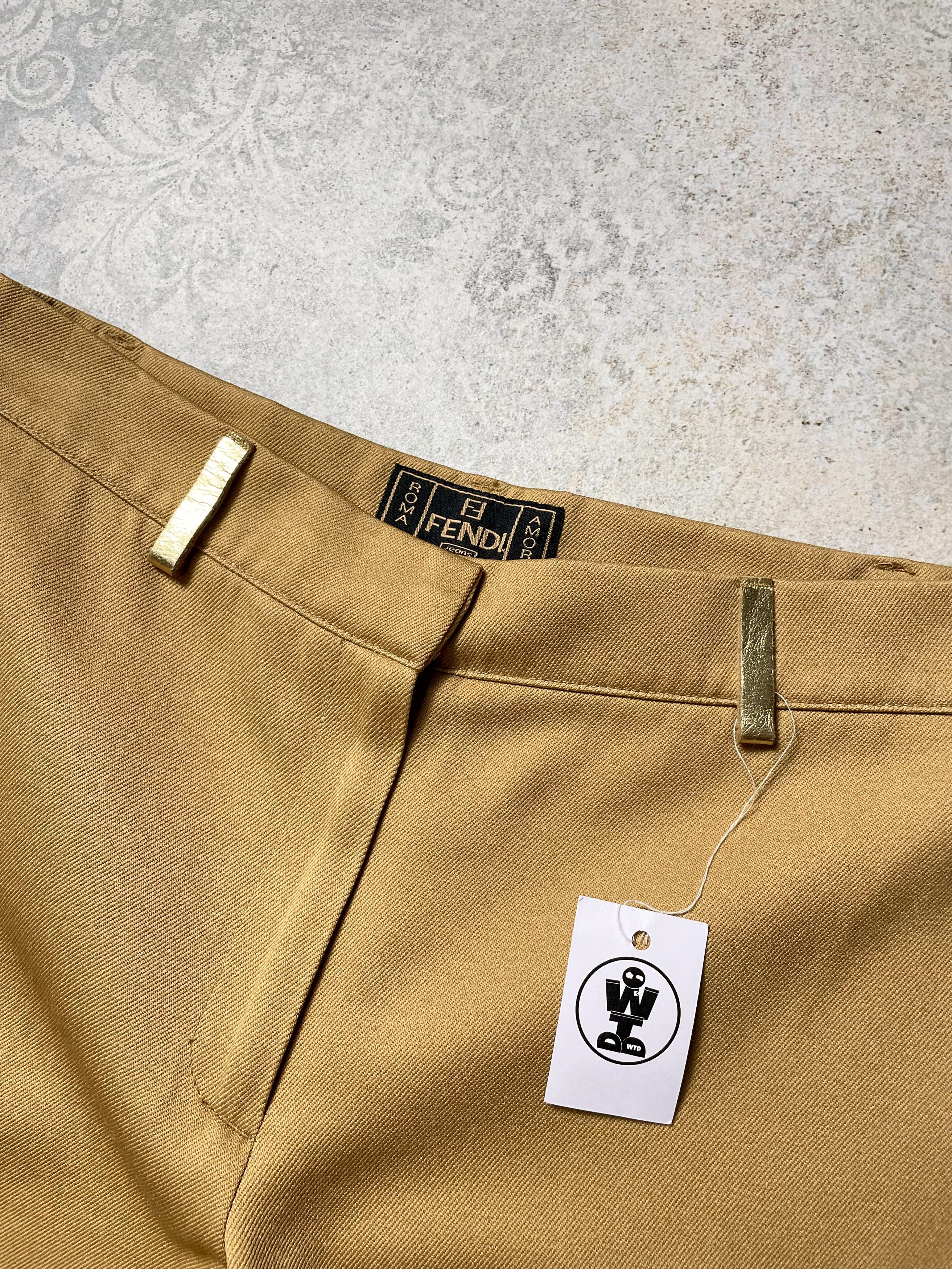 Fendi Fendi Golden Vintage Pants Size US 28 / EU 44 - 2 Thumbnail