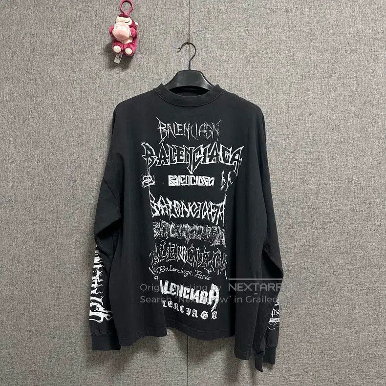 Balenciaga Balenciaga long sleeve Size US XL / EU 56 / 4 - 1 Thumbnail