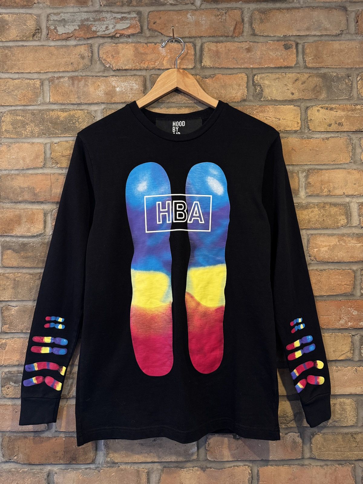 Hood By Air Hood By Air Thermal Map Long Sleeve Shirt | Grailed