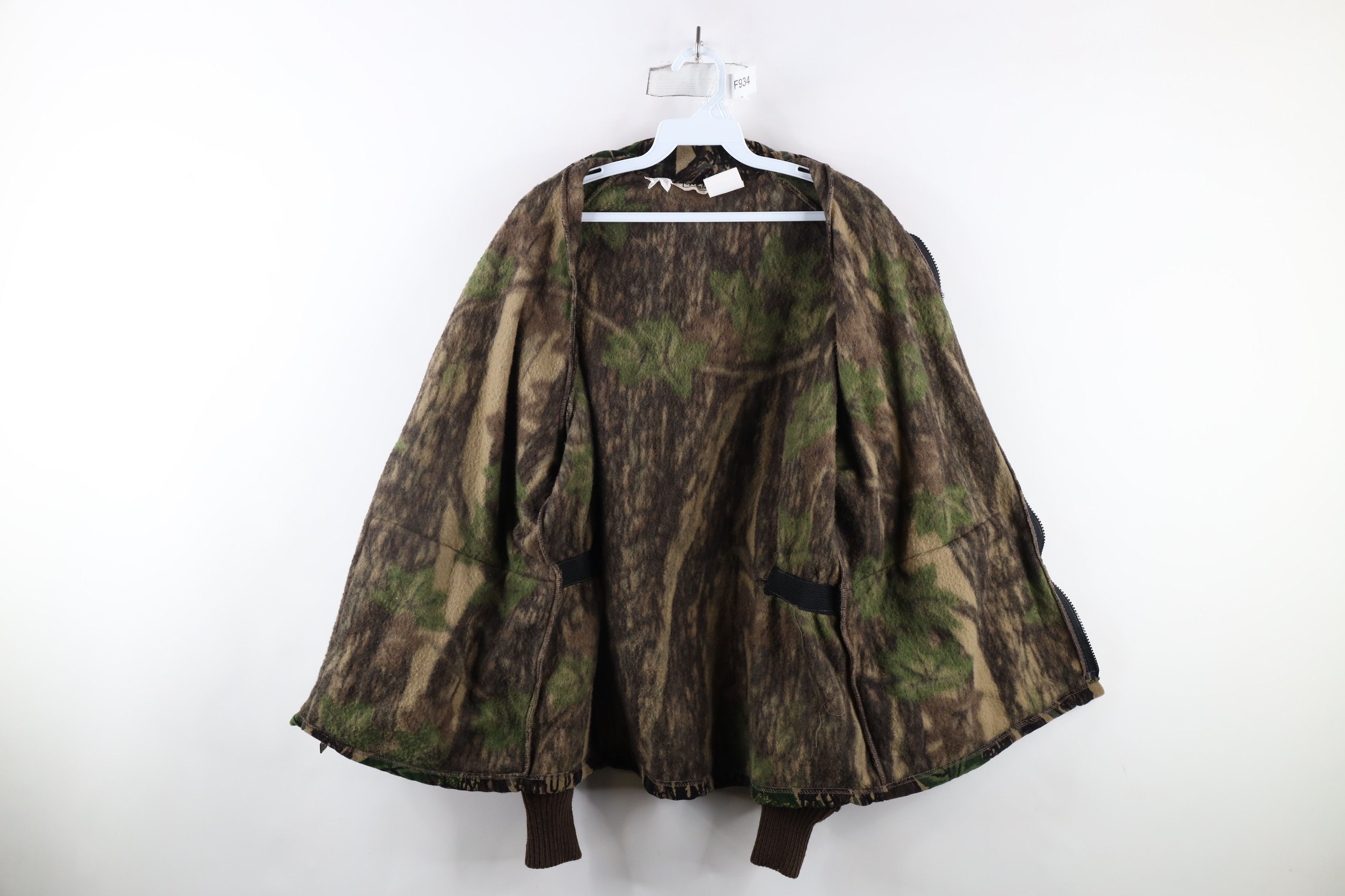 Vintage × Walls Vintage 90s Walls Camouflage Soft Cloth Bomber Jacket USA Size US L / EU 52-54 / 3 - 6 Thumbnail
