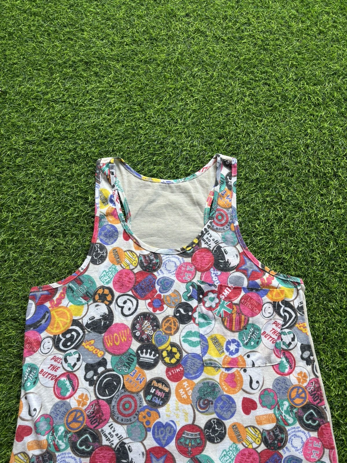 Hysteric Glamour Y2k Hysteric Style Full Print Pocket Tank tops Size US L / EU 52-54 / 3 - 2 Thumbnail