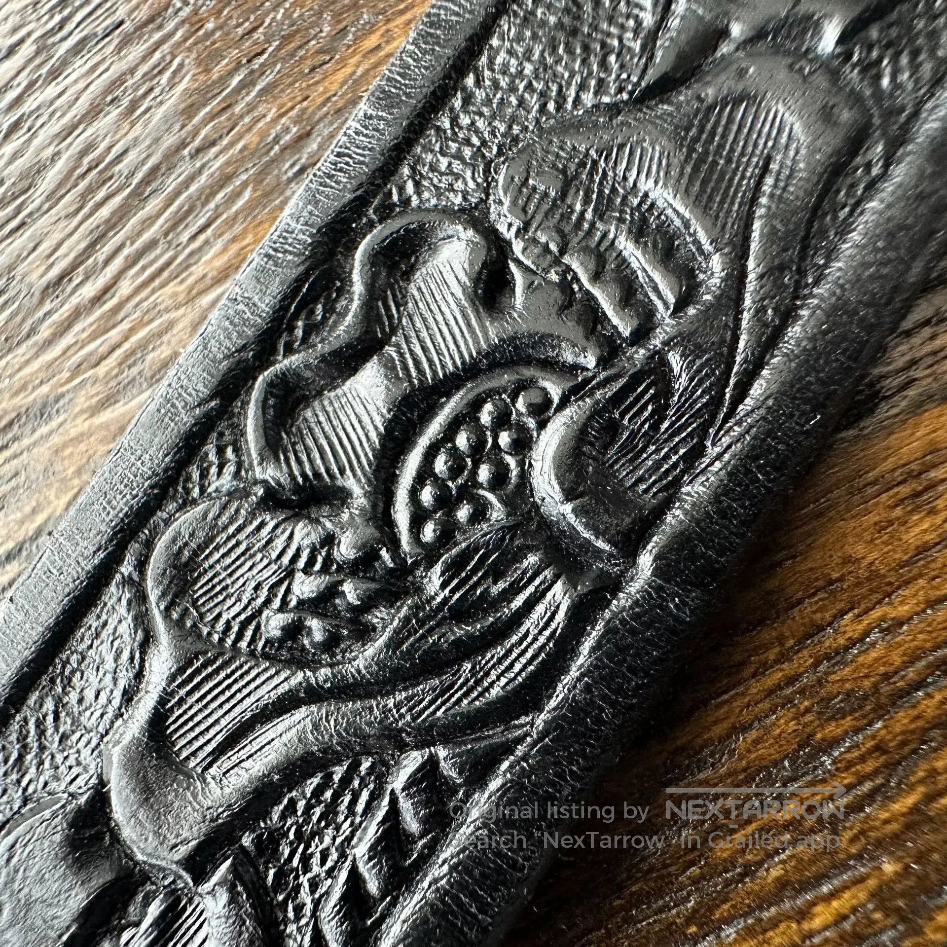 Other Vintage Ralph Lauren RRL Engraved Belt. Size ONE SIZE - 7 Thumbnail