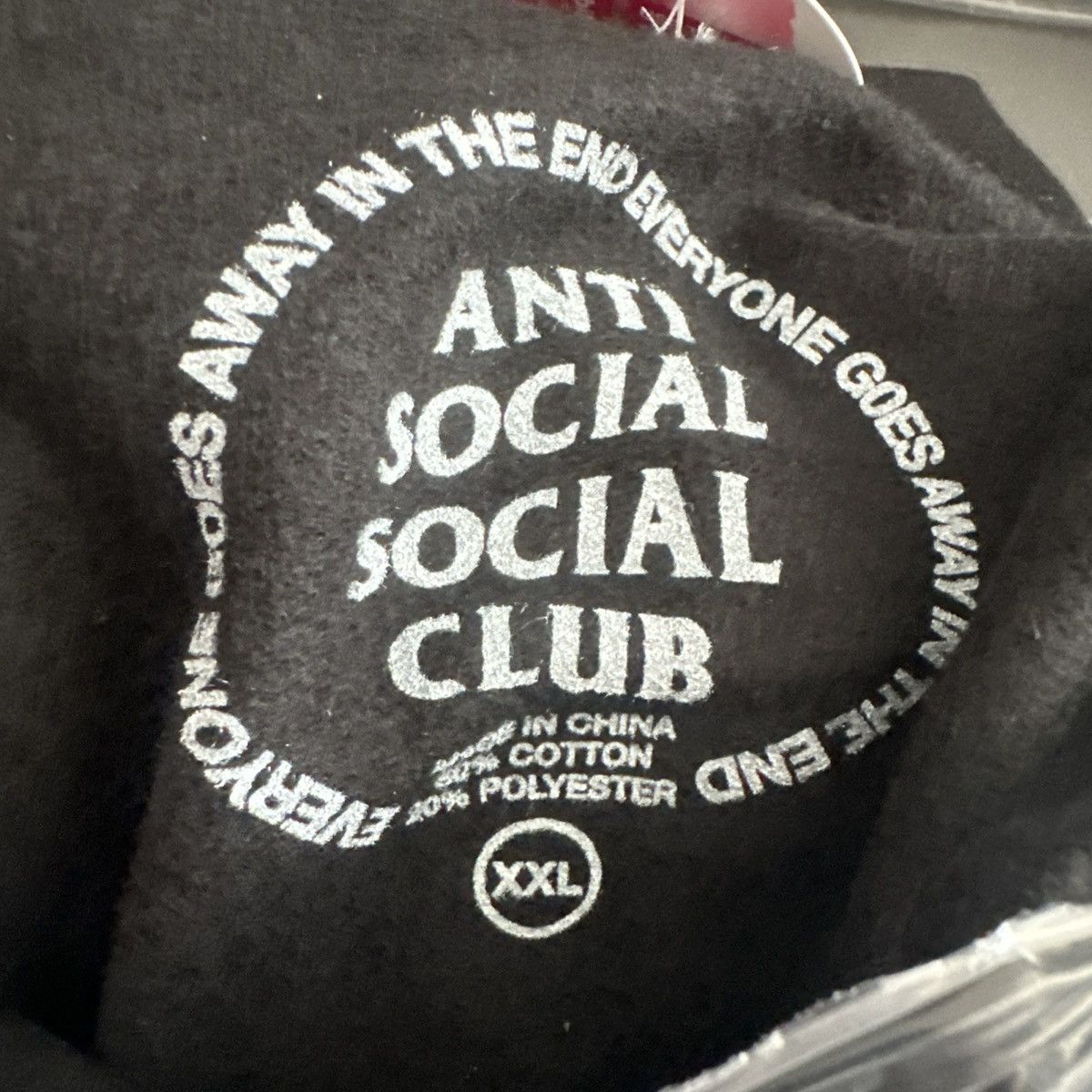 Anti Social Social Club DS Anti Social Social Club Everyone in LA Hoodie -Black XXL Size US XXL / EU 58 / 5 - 6 Thumbnail