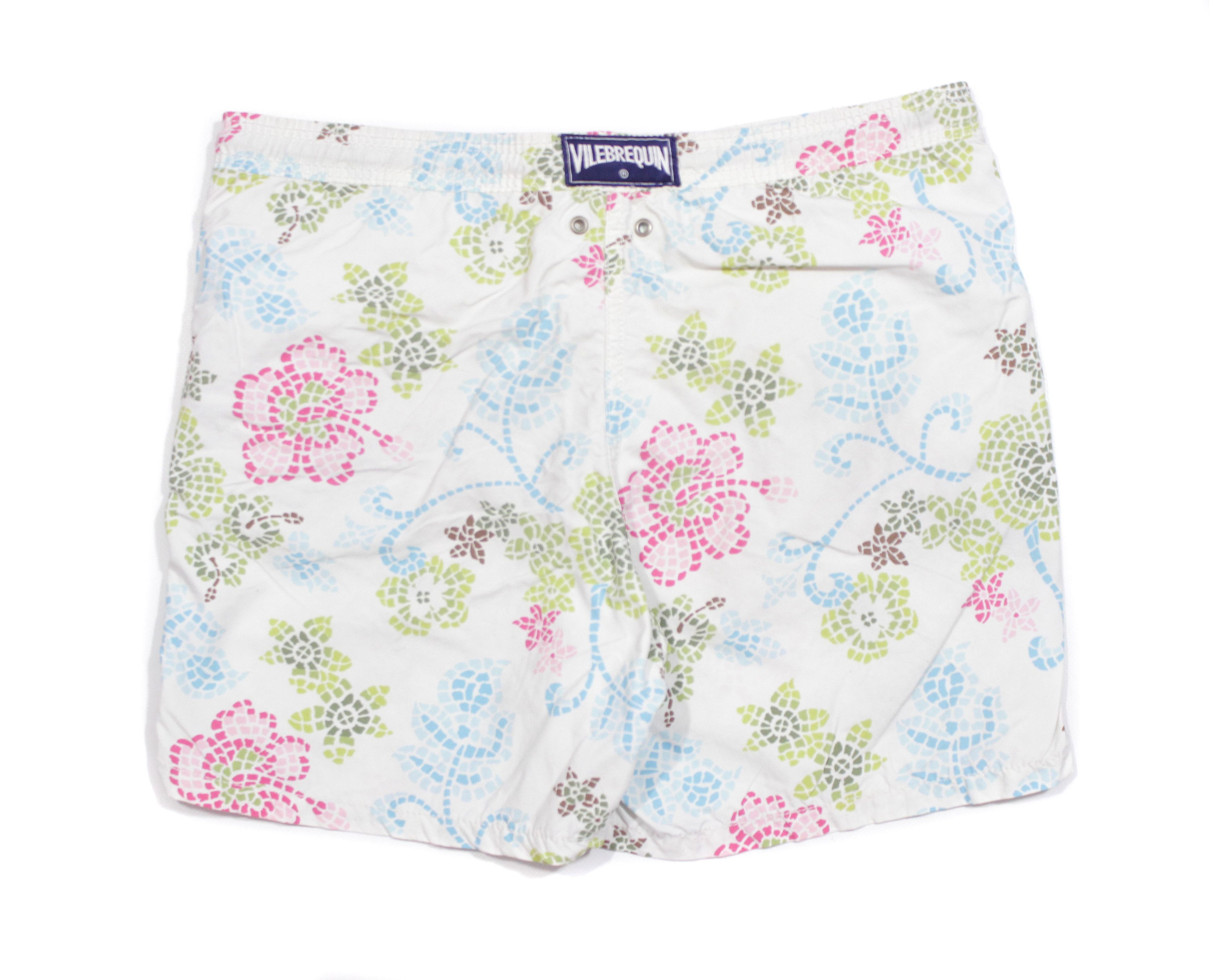 Vilebrequin Flowers Nylon Swim Shorts Size US 32 / EU 48 - 2 Thumbnail