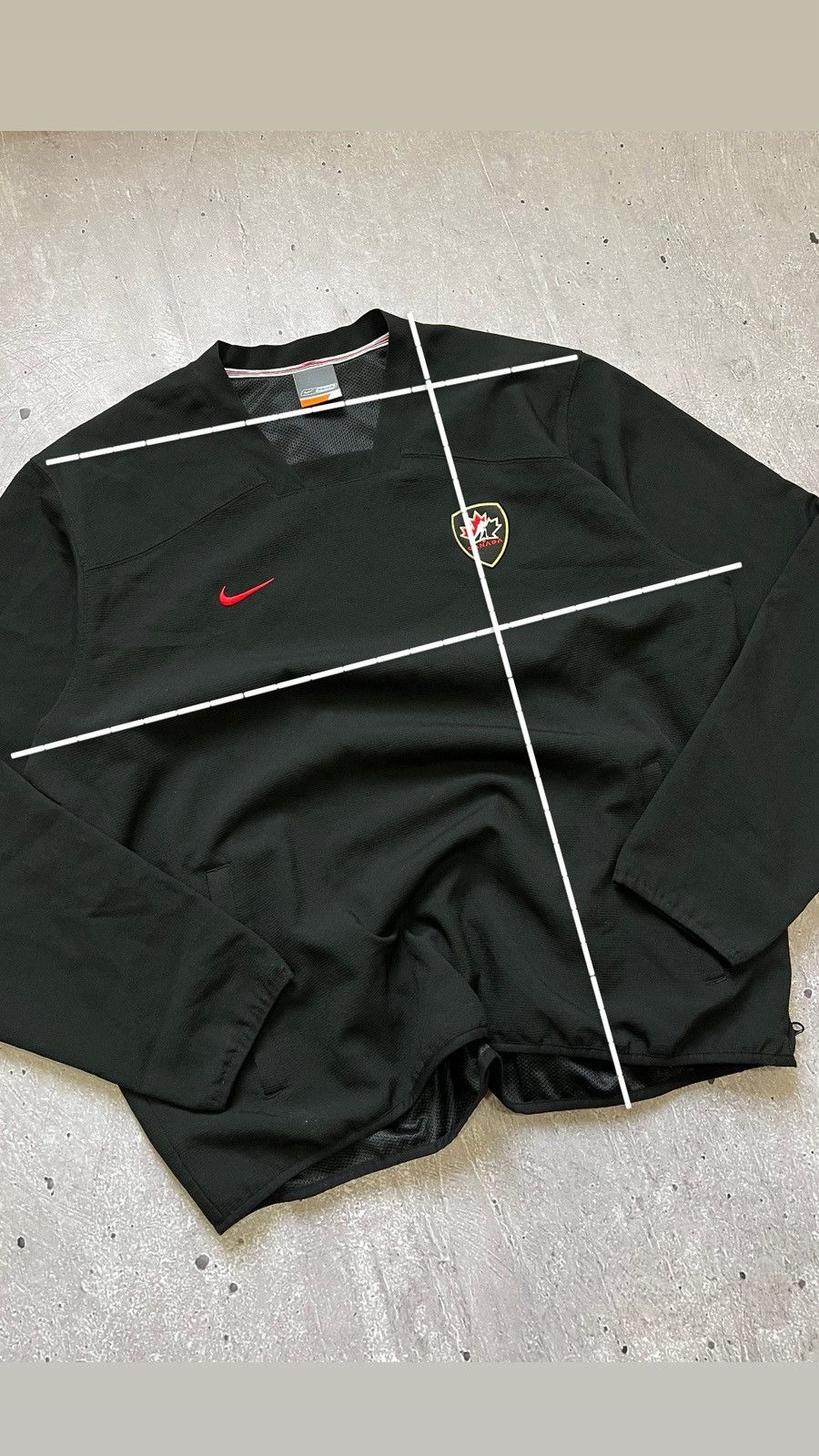Nike Vintage Nike Canada Ice Hockey Train Sweatshirt Mens Size L Size US L / EU 52-54 / 3 - 2 Thumbnail