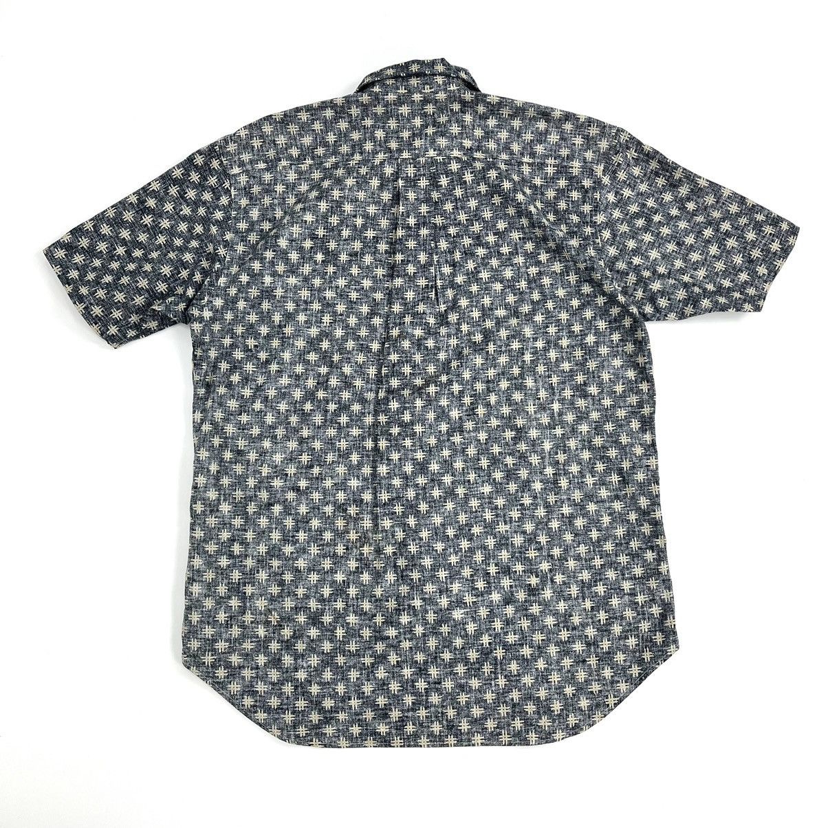 Sugar Cane × Toyo Enterprises Sugar Cane Pattern Indigo Backwards Shirt Size US L / EU 52-54 / 3 - 13 Thumbnail